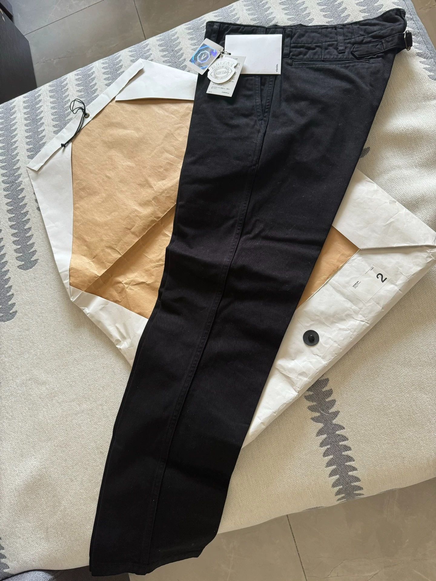 Visvim VISVIM 16aw SLIM CHINO GIZA casual pants Size US 32 / EU 48 - 1 Thumbnail