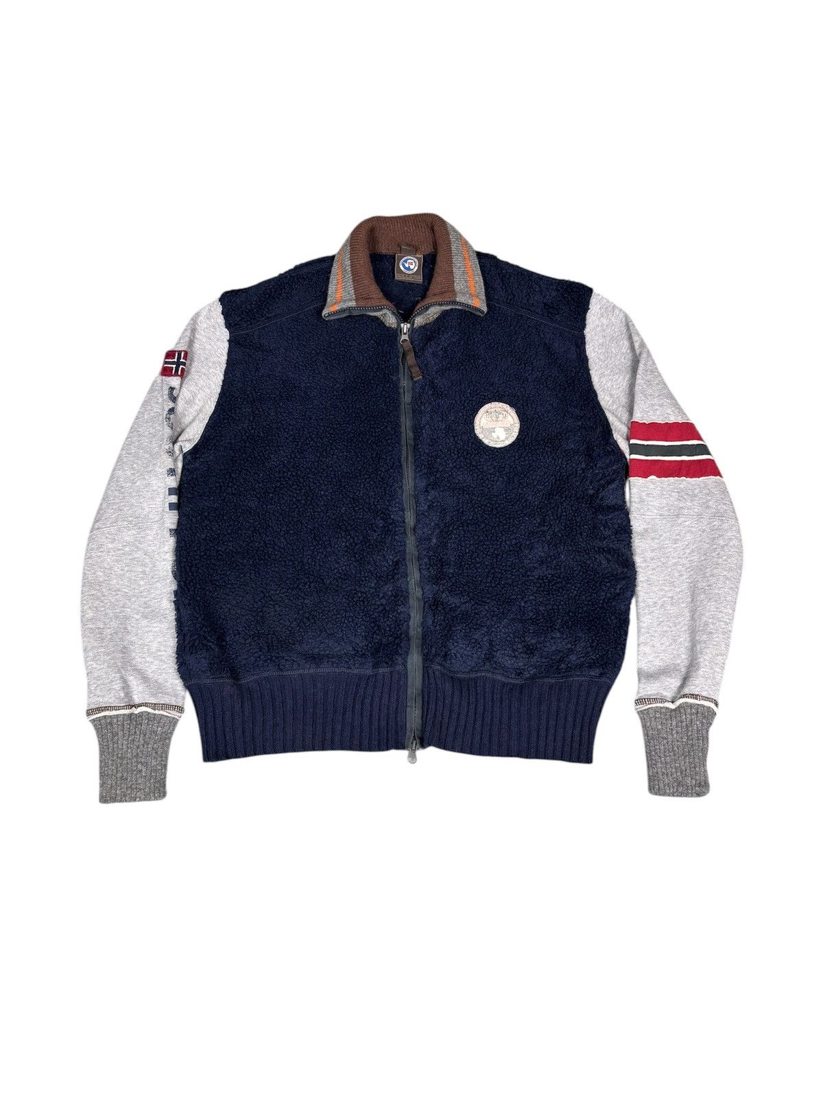 Napapijri Napapijri Fleece Jacket. J078 Size US L / EU 52-54 / 3 - 1 Thumbnail