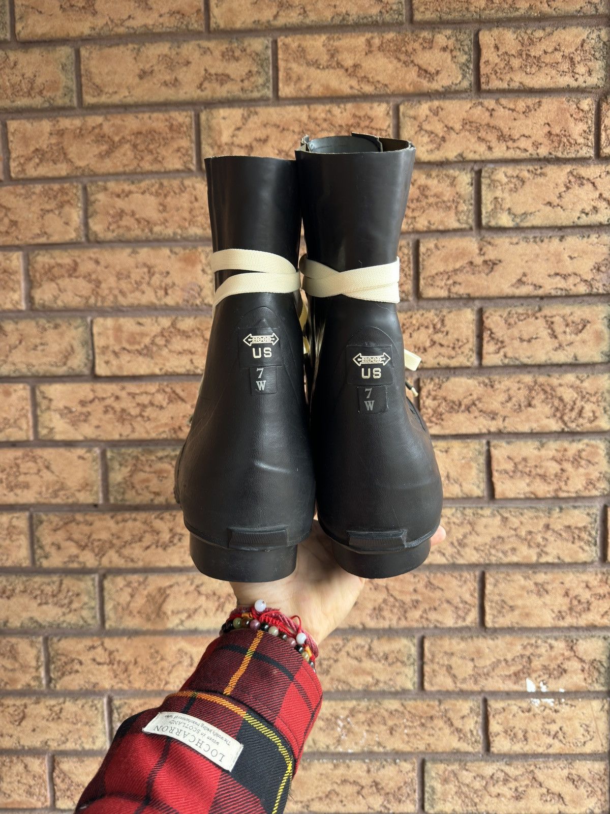 Vintage 1970s/80s Vintage Rubber Bunny / Mickey Boots Size US 10.5 / EU 43-44 - 4 Thumbnail