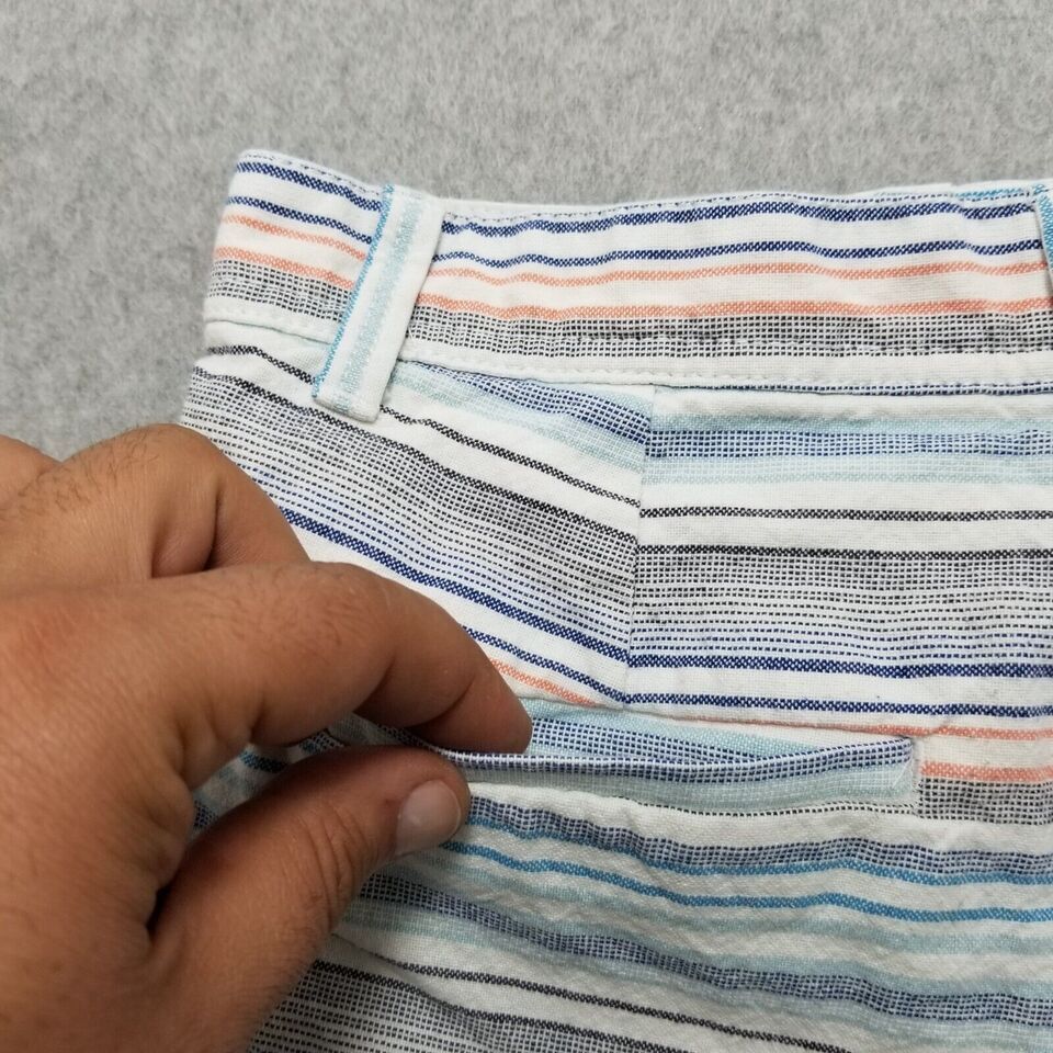Gap Gap Shorts Womens 0 Striped Chino Casual Lightweight Size 25" / US 0 / IT 36 - 9 Thumbnail
