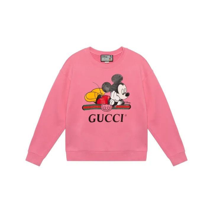 Gucci Gucci x Disney Pink Cartoon Print Sweatshirt-2507 Size S / US 4 / IT 40 - 8 Thumbnail