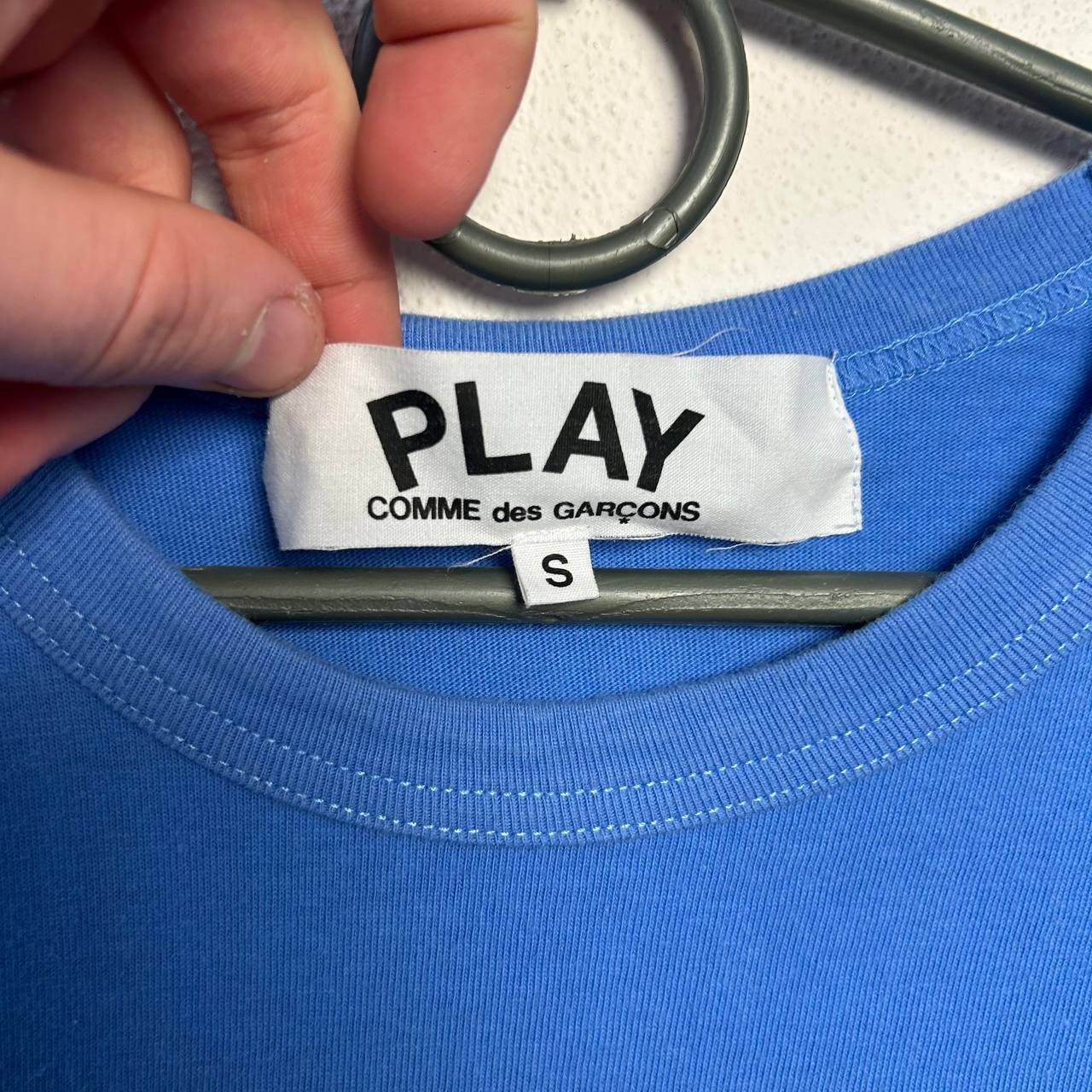 Comme des Garcons PLAY Luxury Play Comme Des Garcons Small logo y2k designer tee Size US S / EU 44-46 / 1 - 4 Thumbnail