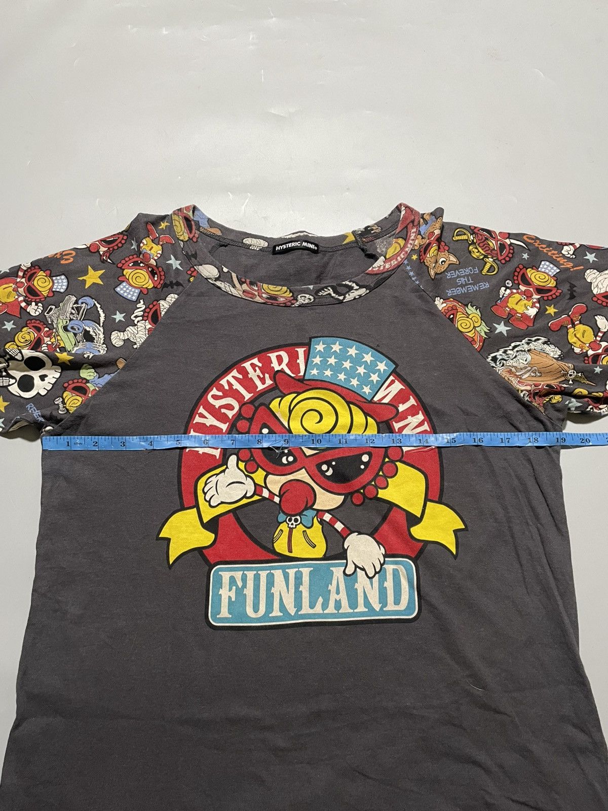 Hysteric Glamour Hysteric Mini Funland Raglan T-shirt Size M / US 6-8 / IT 42-44 - 10 Thumbnail