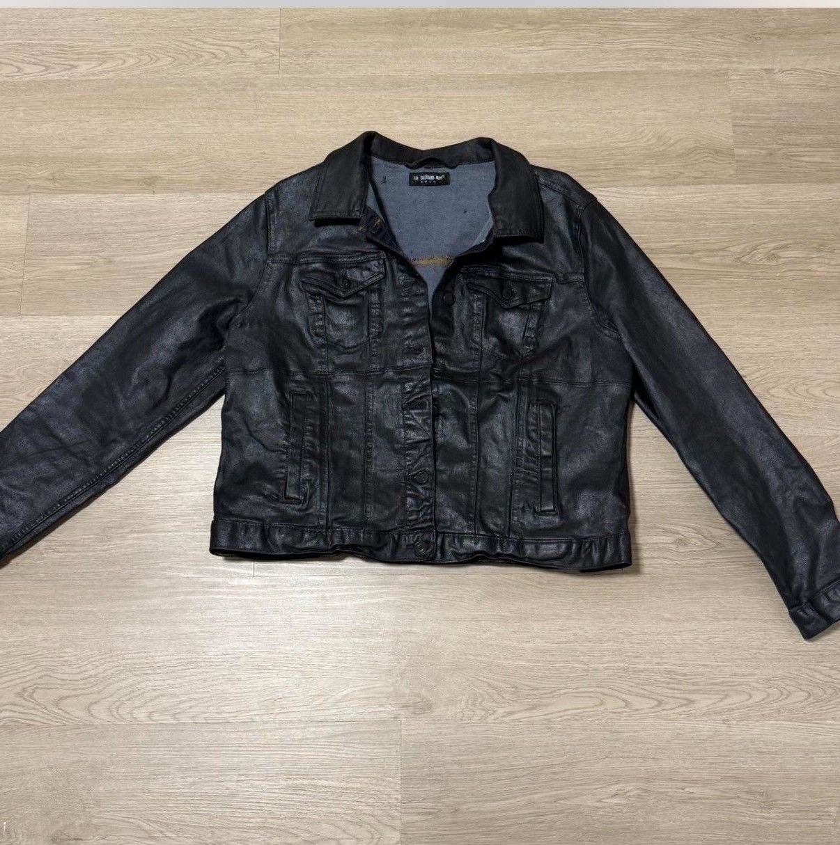 Other Vintage waxed denim jacket Size US L / EU 52-54 / 3 - 1 Preview