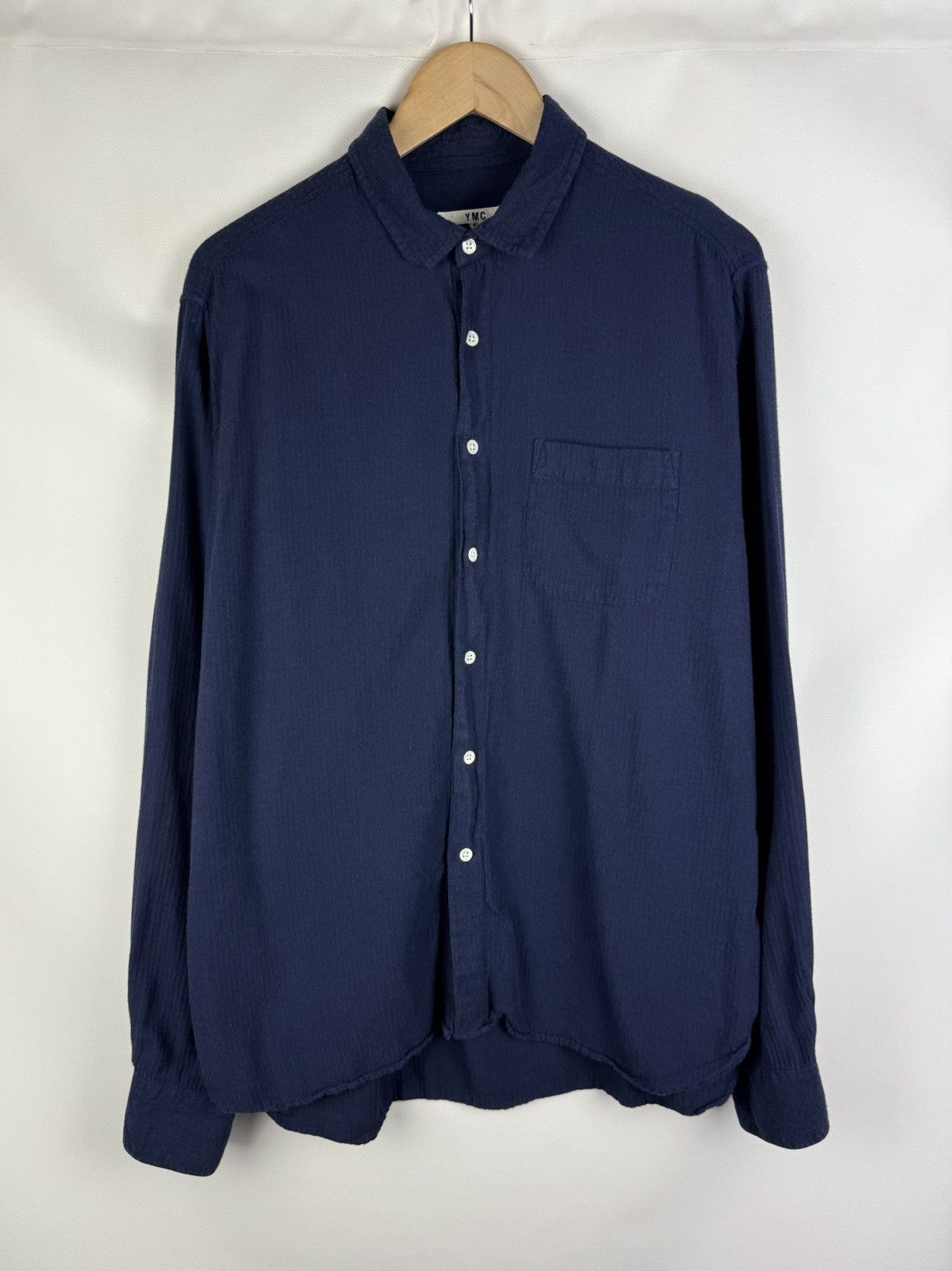 YMC YMC You Must Create Men’s Long Sleeve Button Up Shirt Size US XL / EU 56 / 4 - 1 Thumbnail