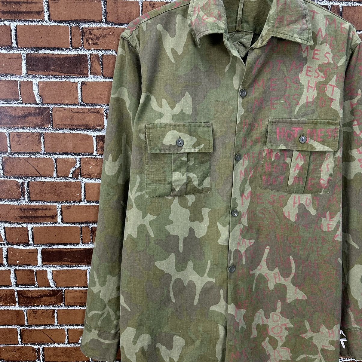 Maharishi Vintage Hot Mess Butchers Bayview Art Z150 Size US L / EU 52-54 / 3 - 7 Thumbnail