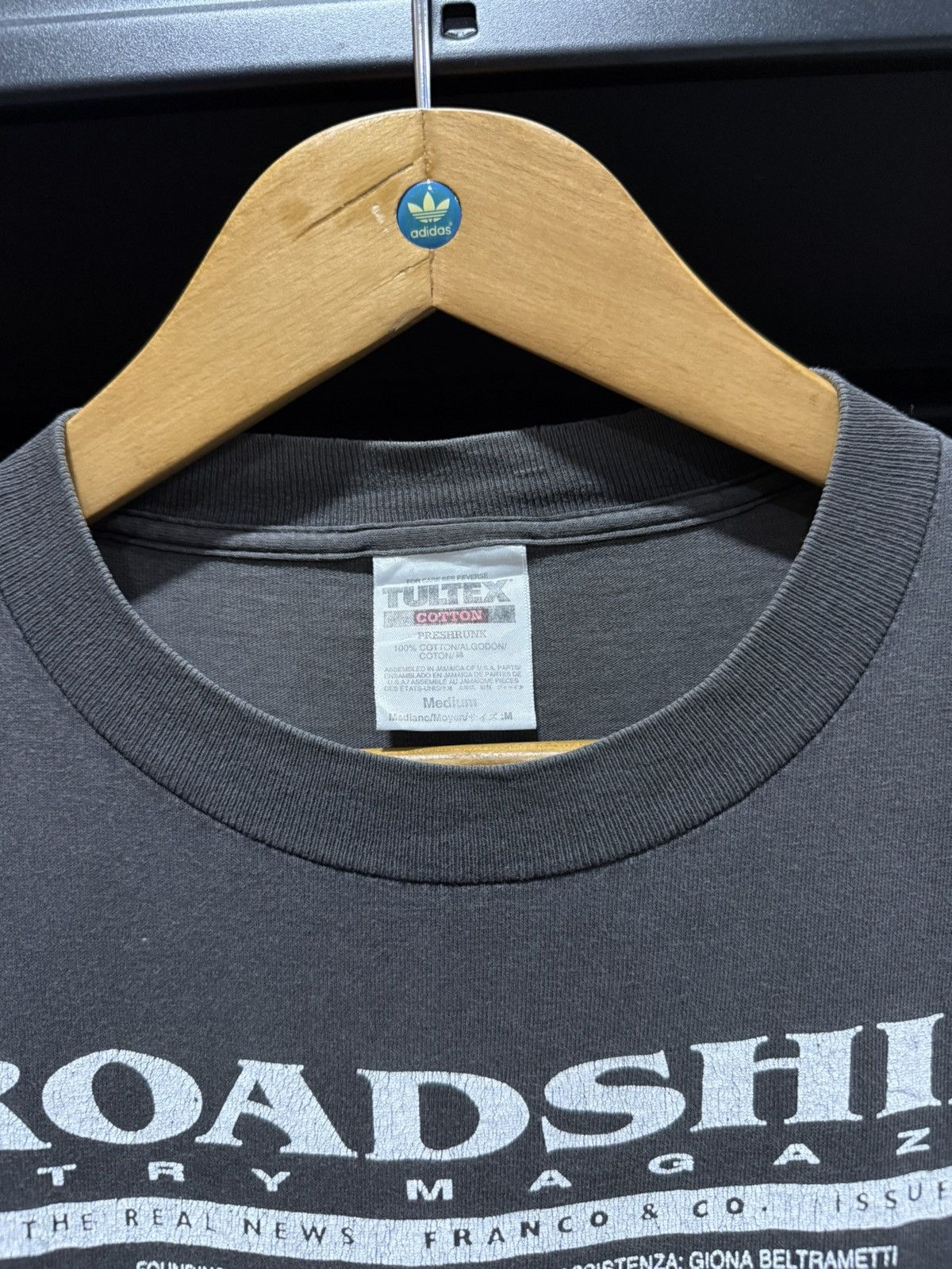 Andy Warhol Vintage 90s PopArt Broadshirt Poetry Megazine Thrashed Faded Size US M / EU 48-50 / 2 - 9 Thumbnail