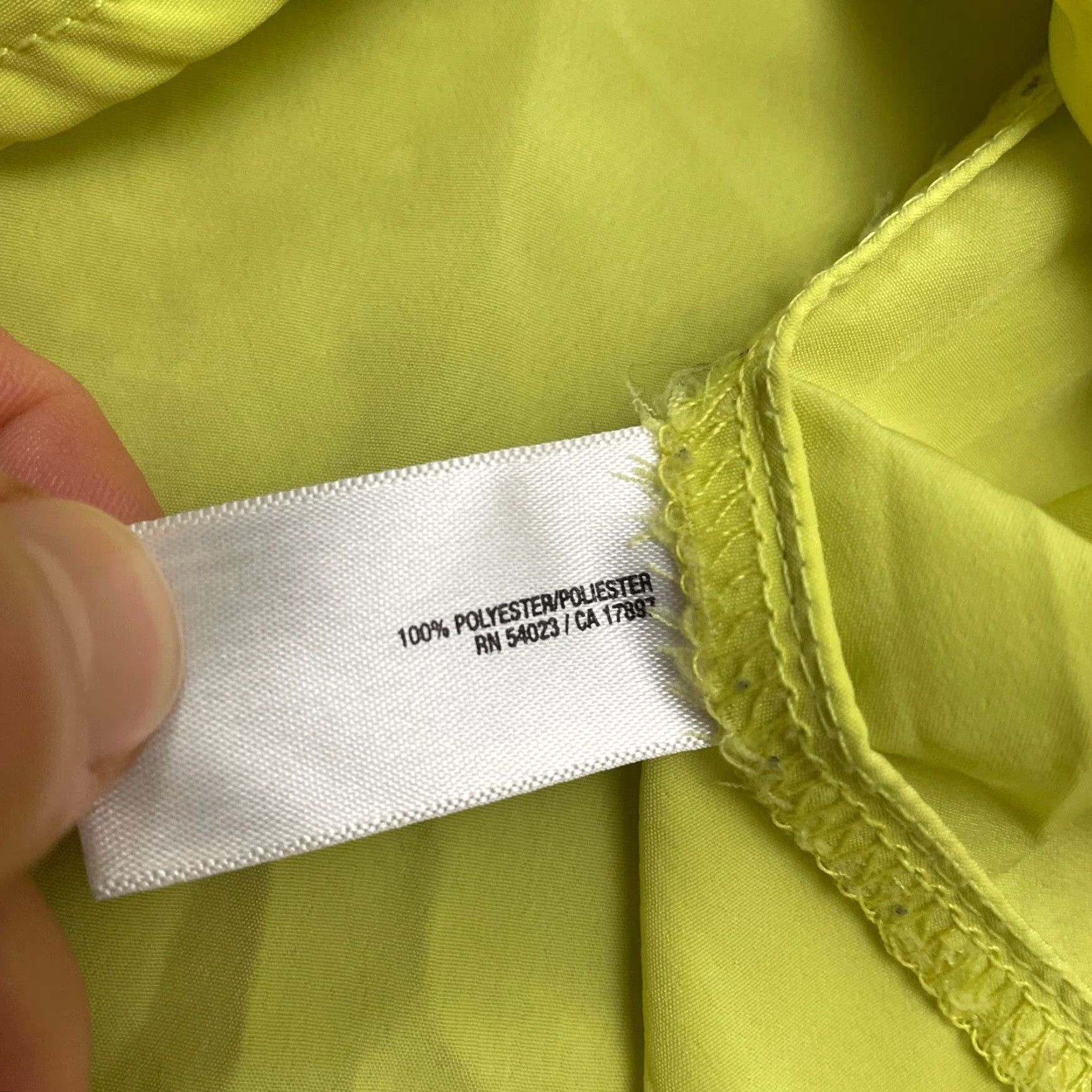 Old Navy Old Navy Button-Up Tunic Shirt Womens XL Yellow Long Sleeve Casual Blouse Shirt (Regular) Size XL / US 12-14 / IT 48-50 - 7 Thumbnail