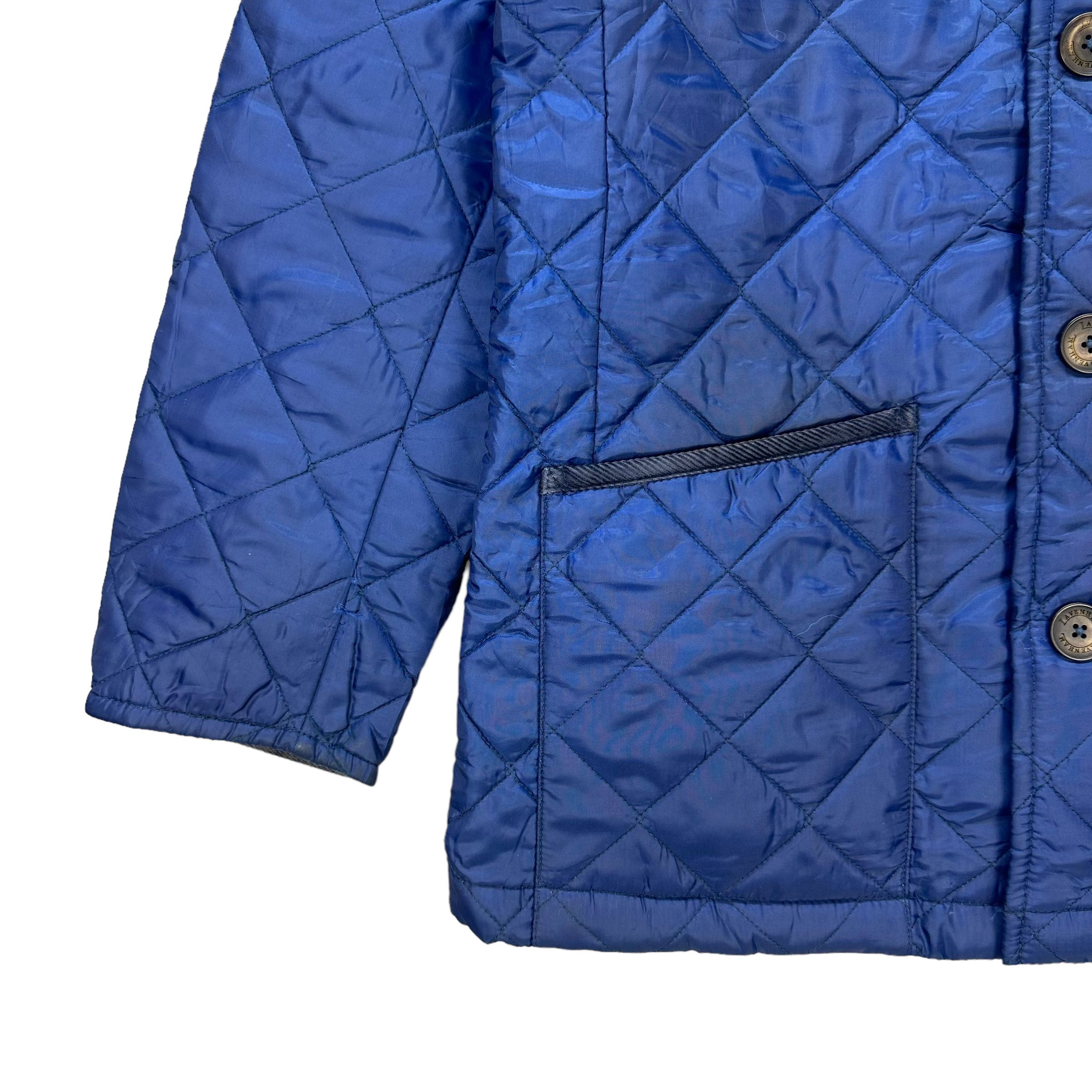 LAVENHAM X PAUL SMITH BLUE QUILTED JACKET #7647-160