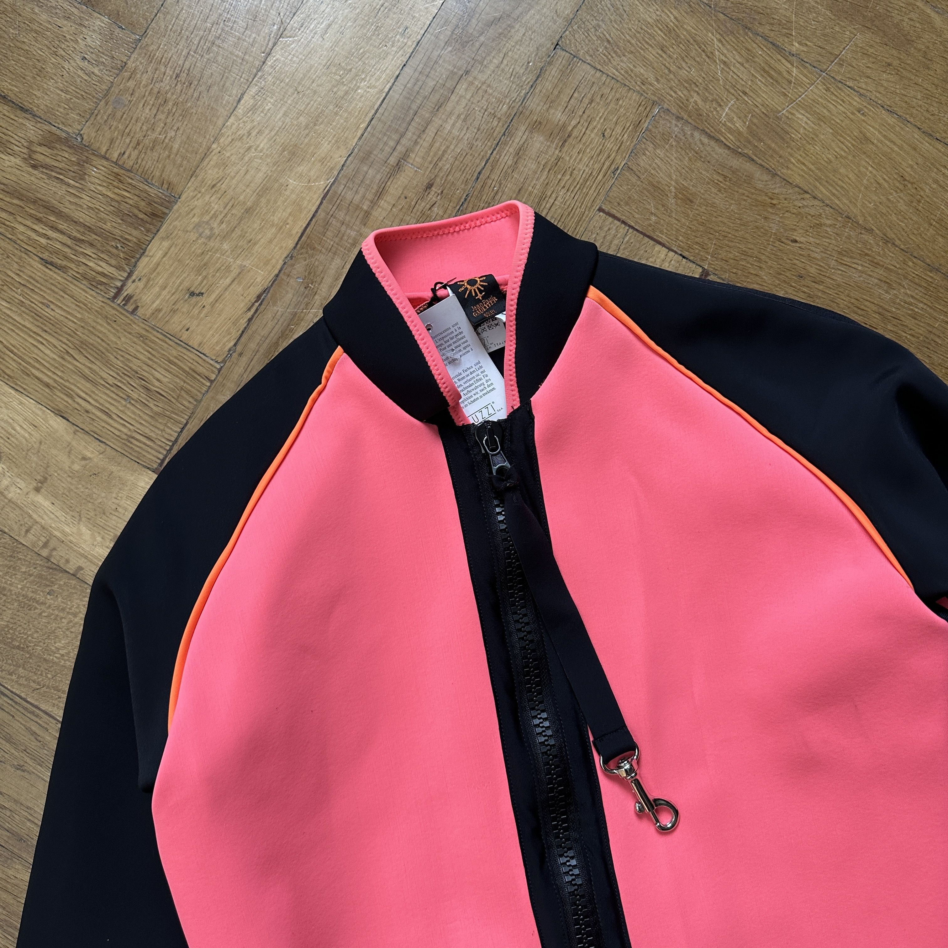 Jean Paul Gaultier 2002 Soleil Neoprene Jacket Brand New Size L / US 10 / IT 46 - 3 Thumbnail