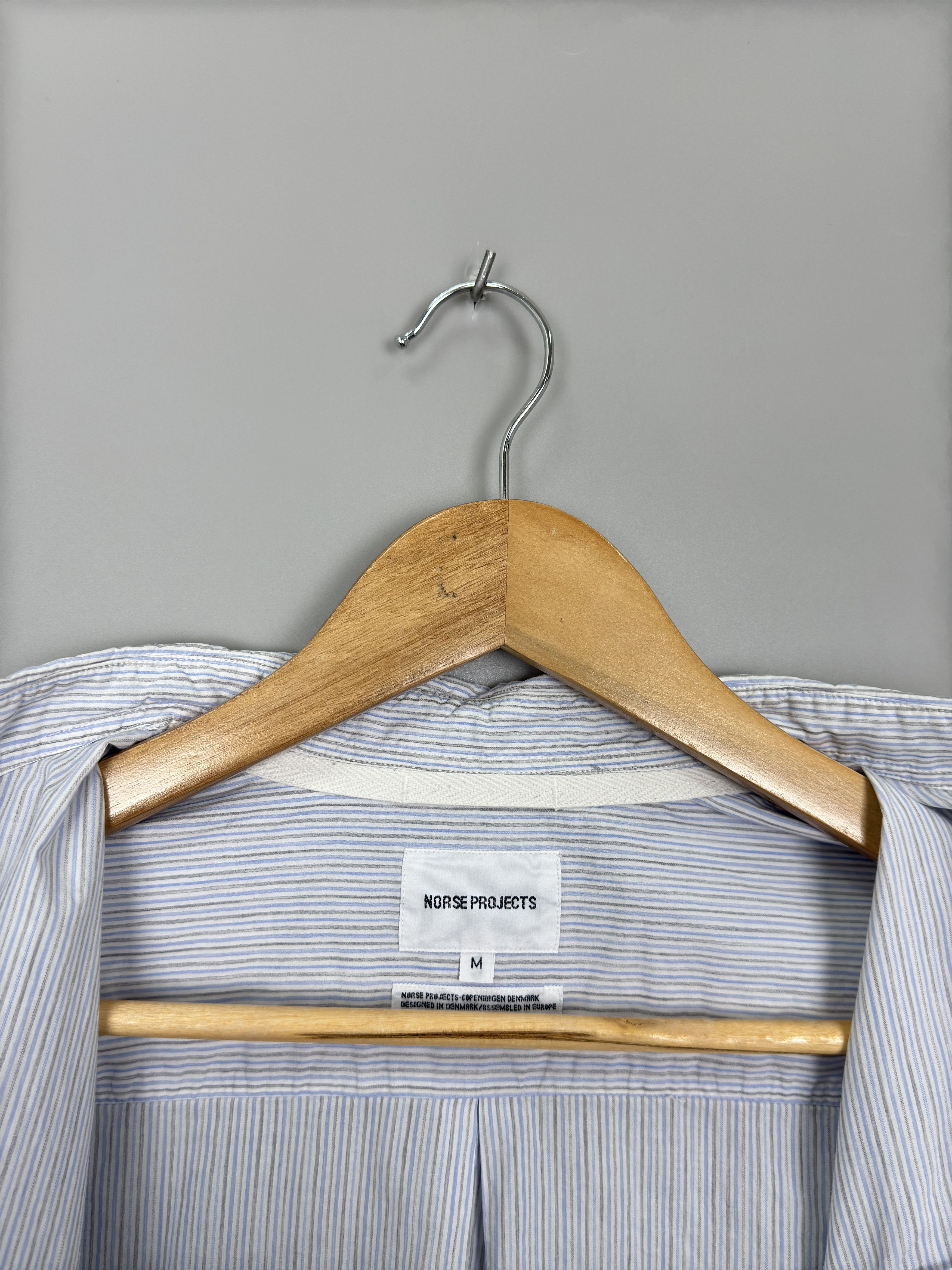 Norse Projects Norse Projects Kenneth Compact Striped Button Ups Shirt Size US M / EU 48-50 / 2 - 6 Thumbnail