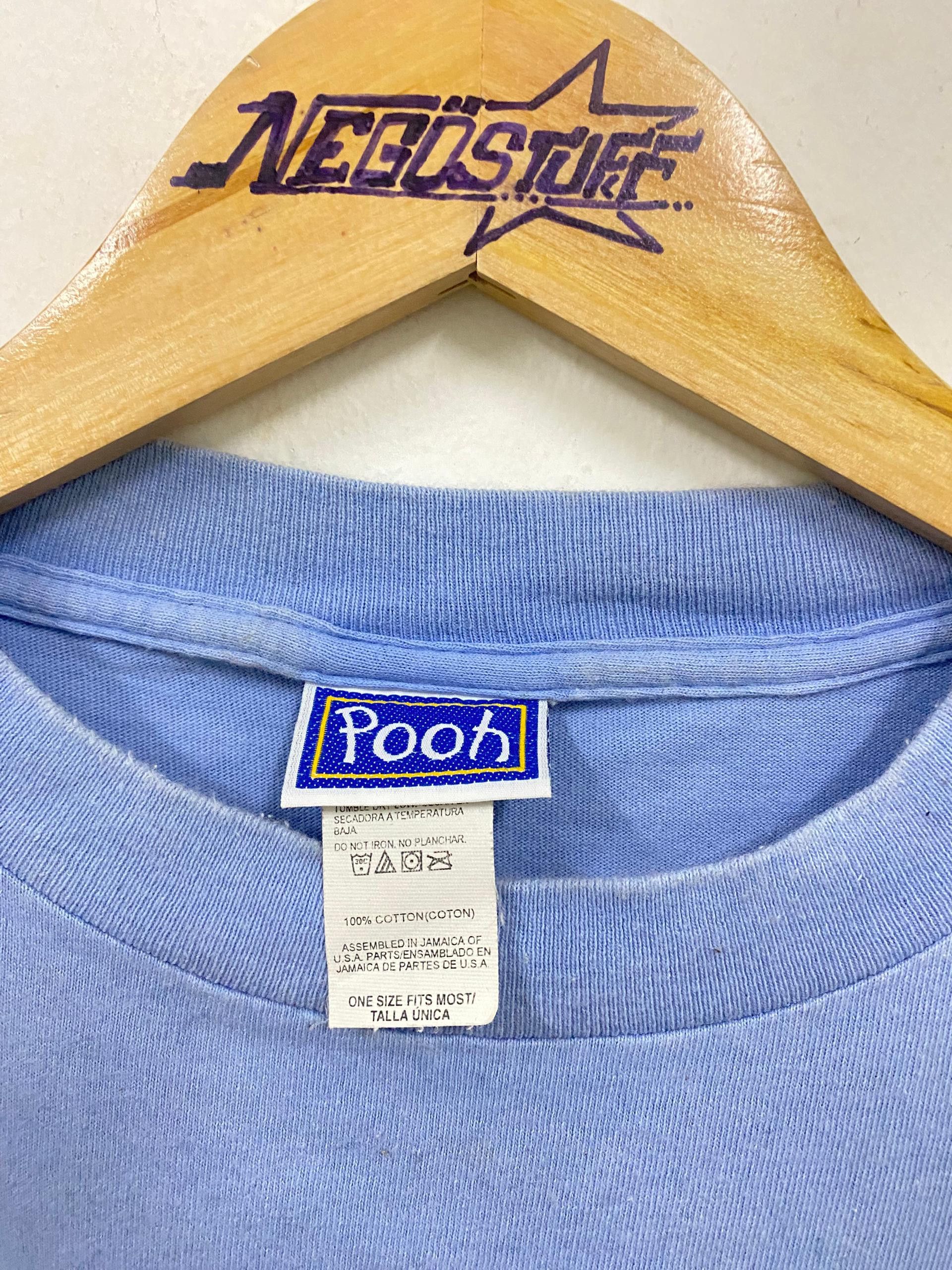 Vintage VTG 90s POOH cartoon disney t shirt Size US XXL / EU 58 / 5 - 4 Thumbnail