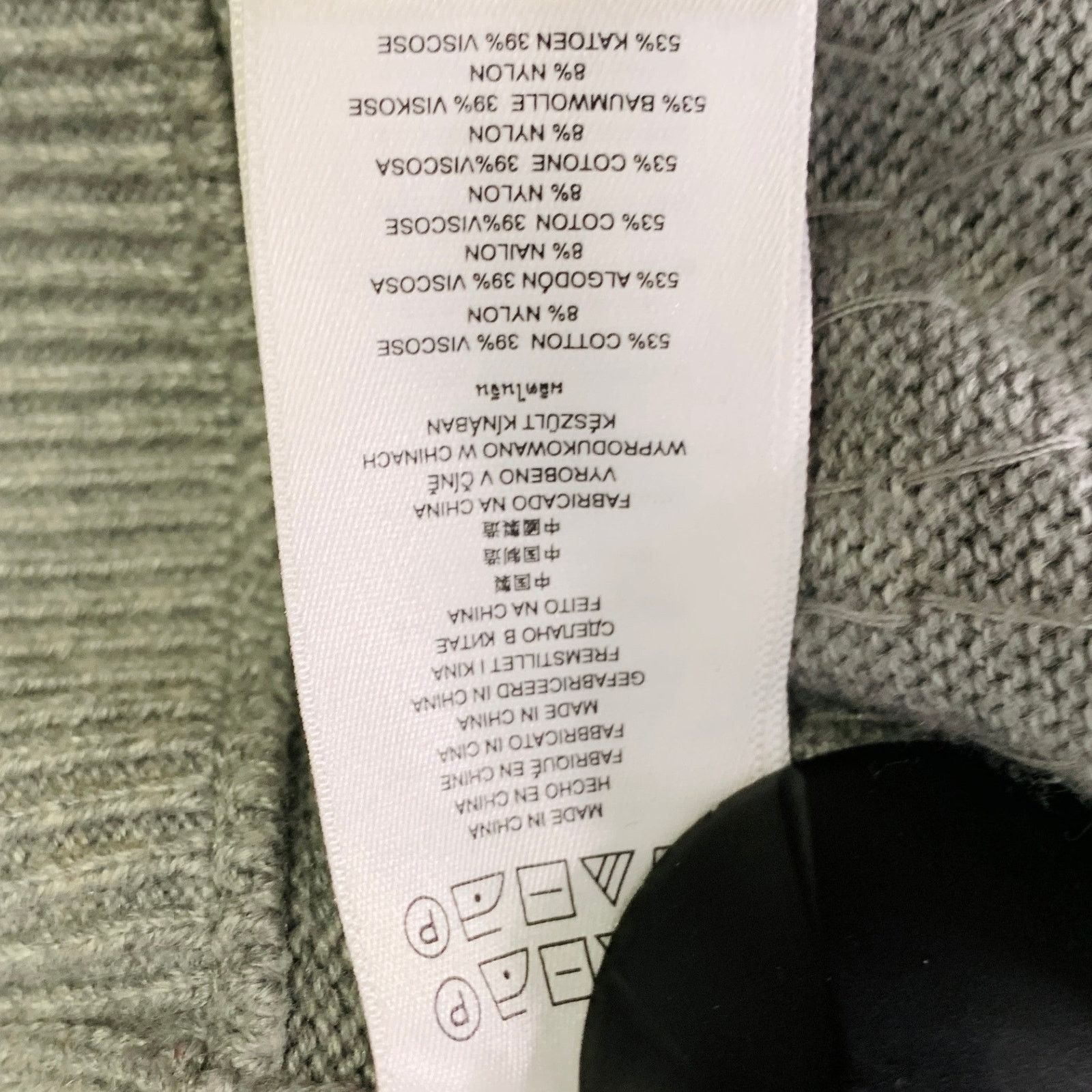 Michael Kors MICHAEL by MICHAEL KORS XL Grey Silver Cotton Blend Pullover Size XL / US 12-14 / IT 48-50 - 7 Thumbnail