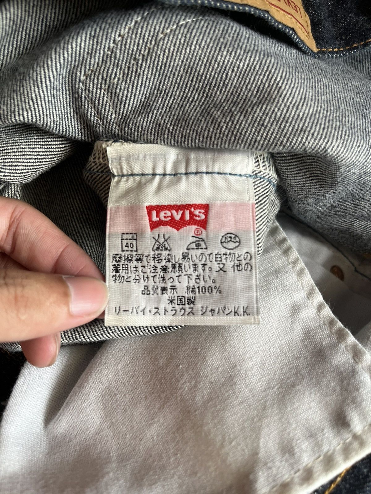 Vintage Levi’s 501xx 90’s Dark Blue USA W28 L36
