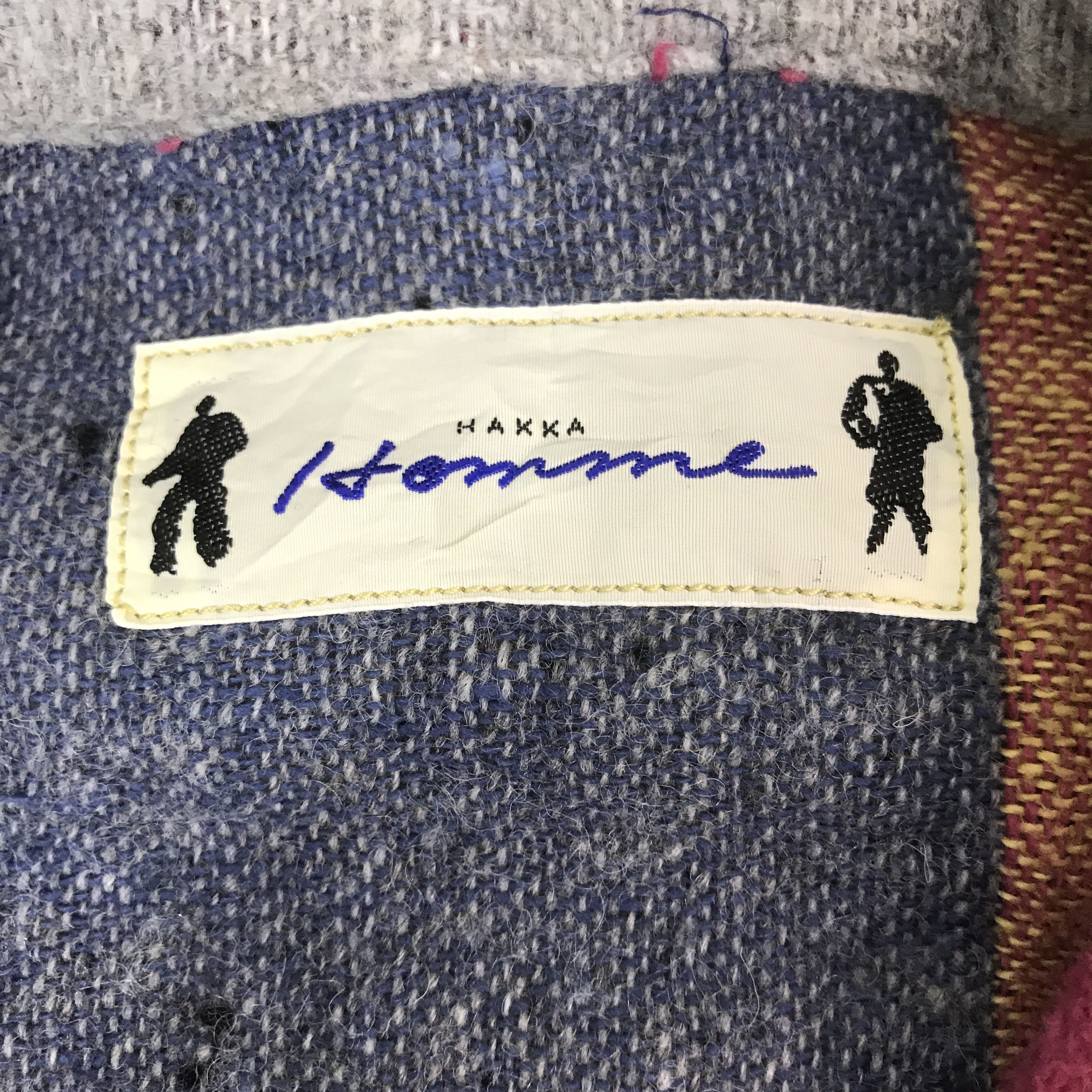 Japanese Brand hakka homme Multicolour button blazer jacket Size US L / EU 52-54 / 3 - 9 Thumbnail