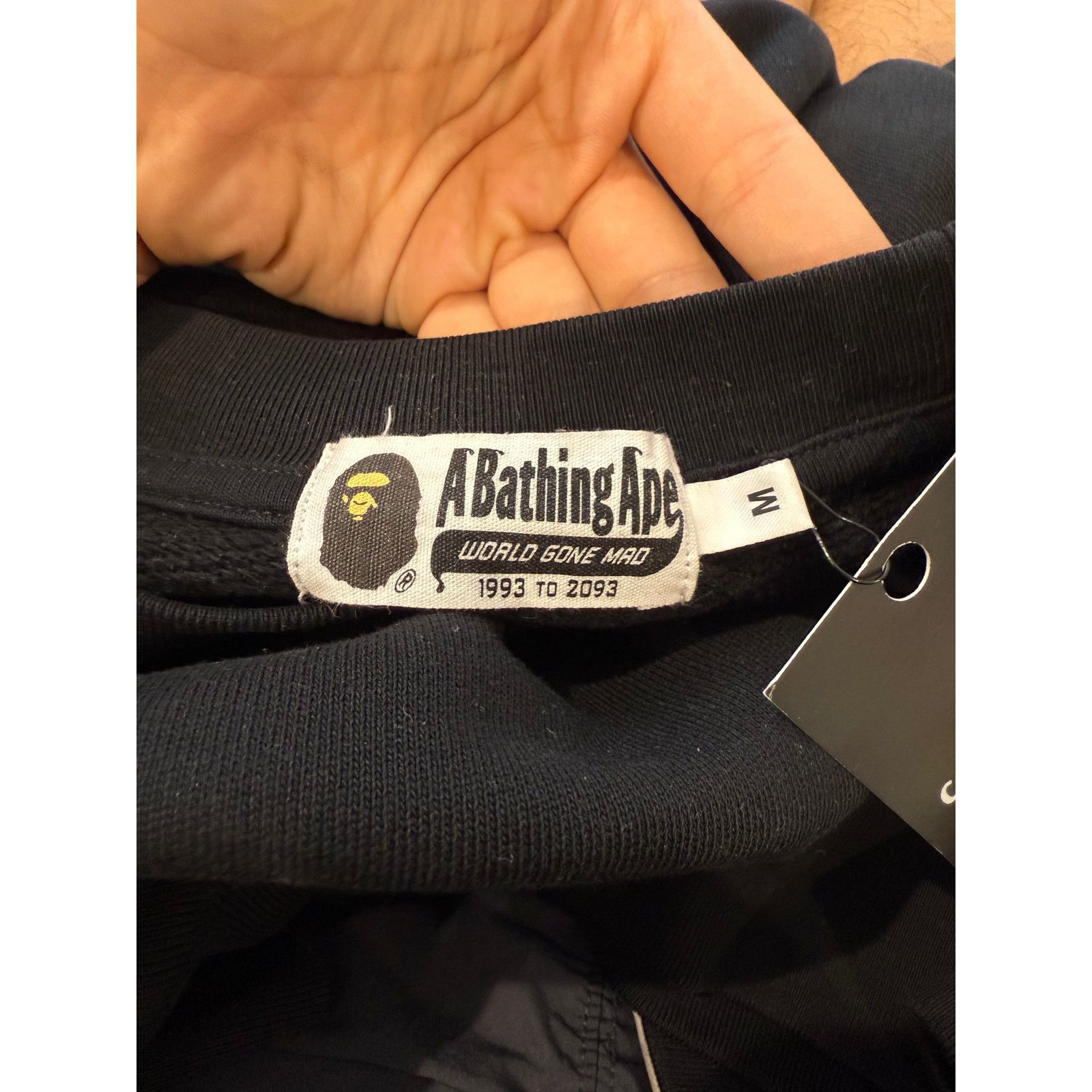Bape BAPE Metal Bape Head Crewneck Black Used Medium Size M / US 6-8 / IT 42-44 - 5 Thumbnail