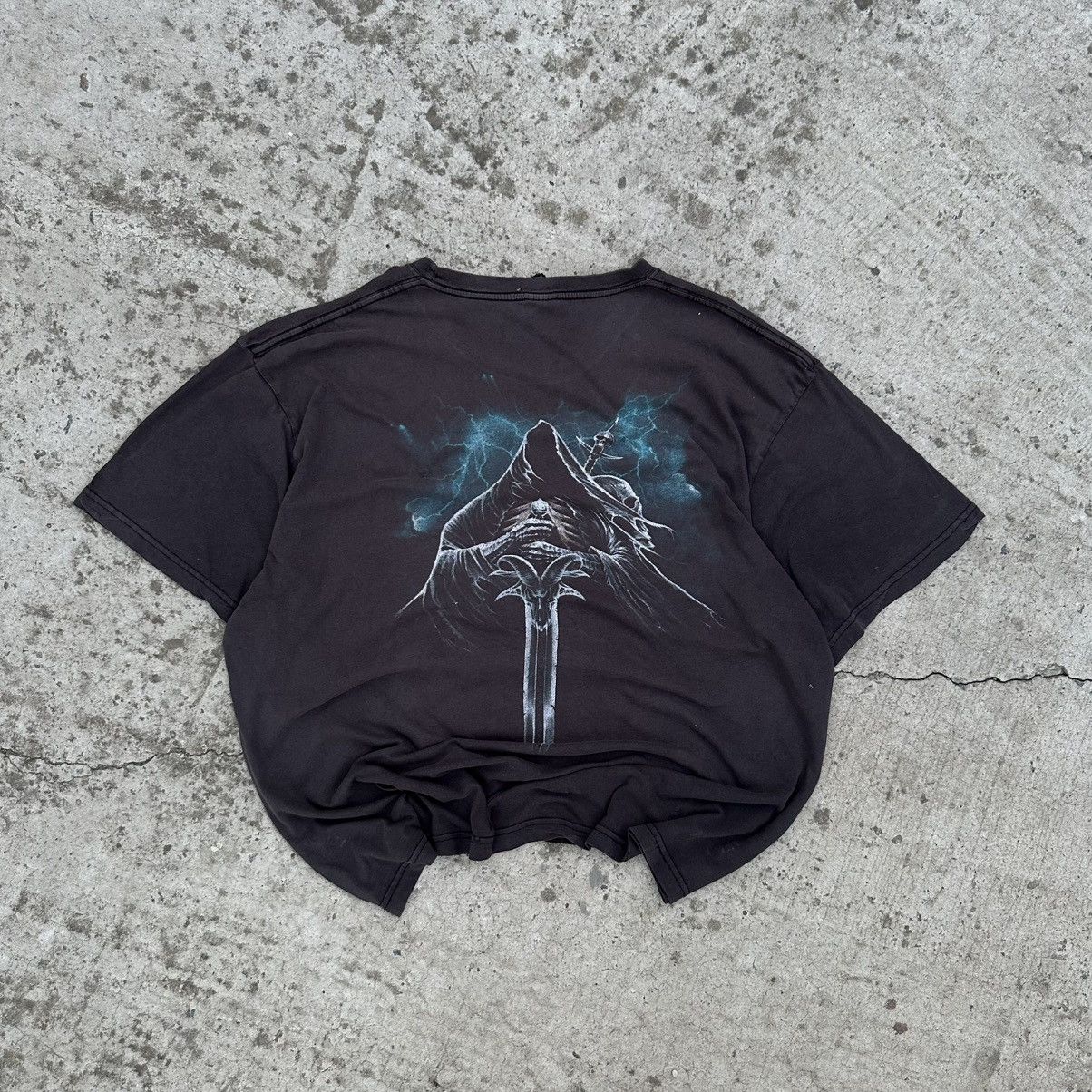 Todd Shelton Vintage Japanese Style Spiral Gothic Opium Rock Band T-shirt Size US XXL / EU 58 / 5 - 2 Thumbnail