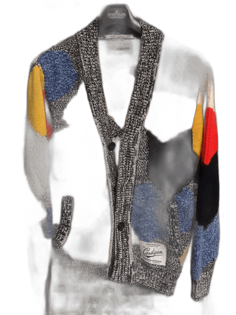 Missoni Missoni Colorful Wool Blend Cardigan Size US M / EU 48-50 / 2 - 1 Thumbnail