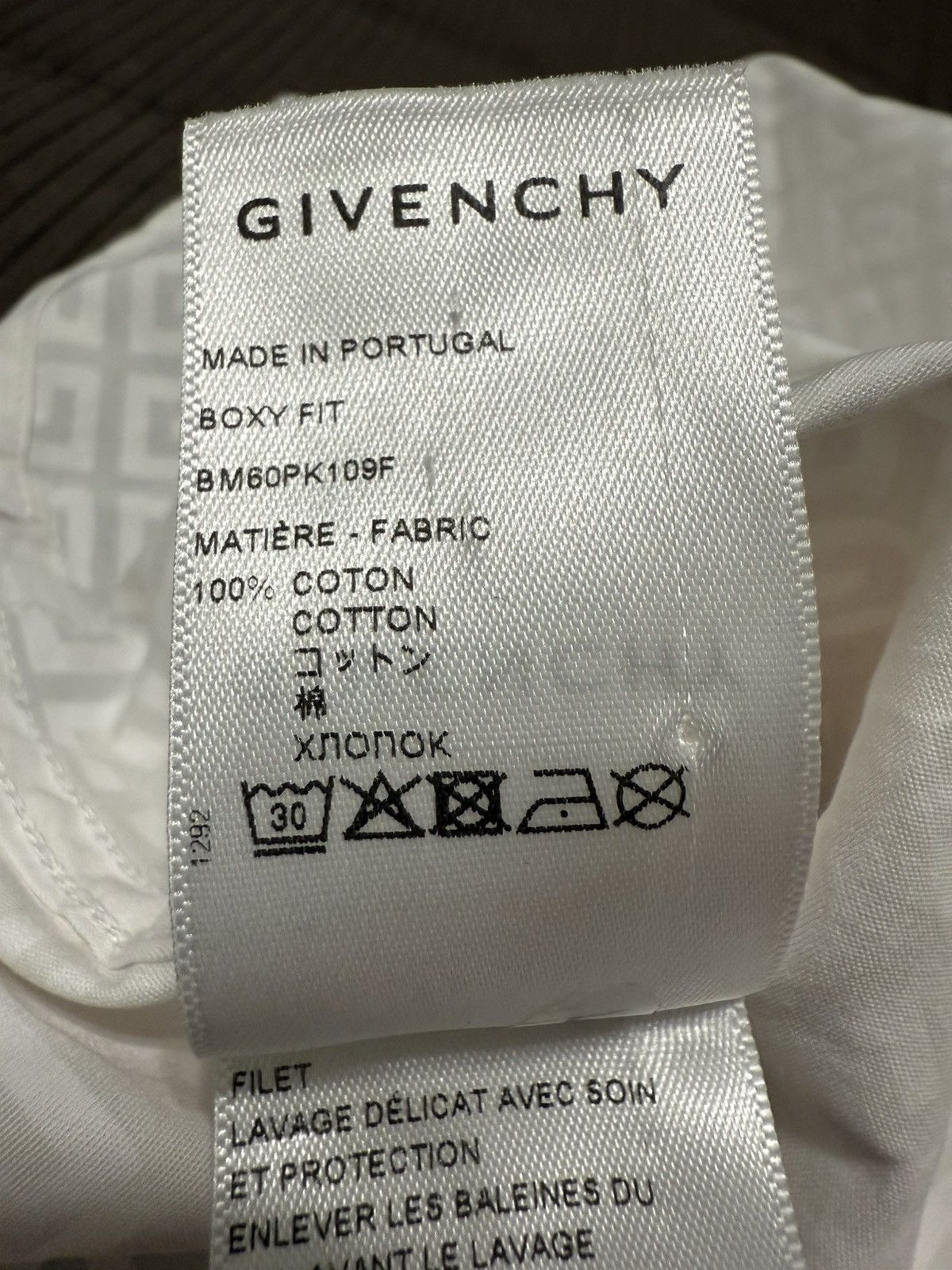 Givenchy Givenchy 4G Zip-Up Short Sleeve Shirt Size US L / EU 52-54 / 3 - 9 Thumbnail