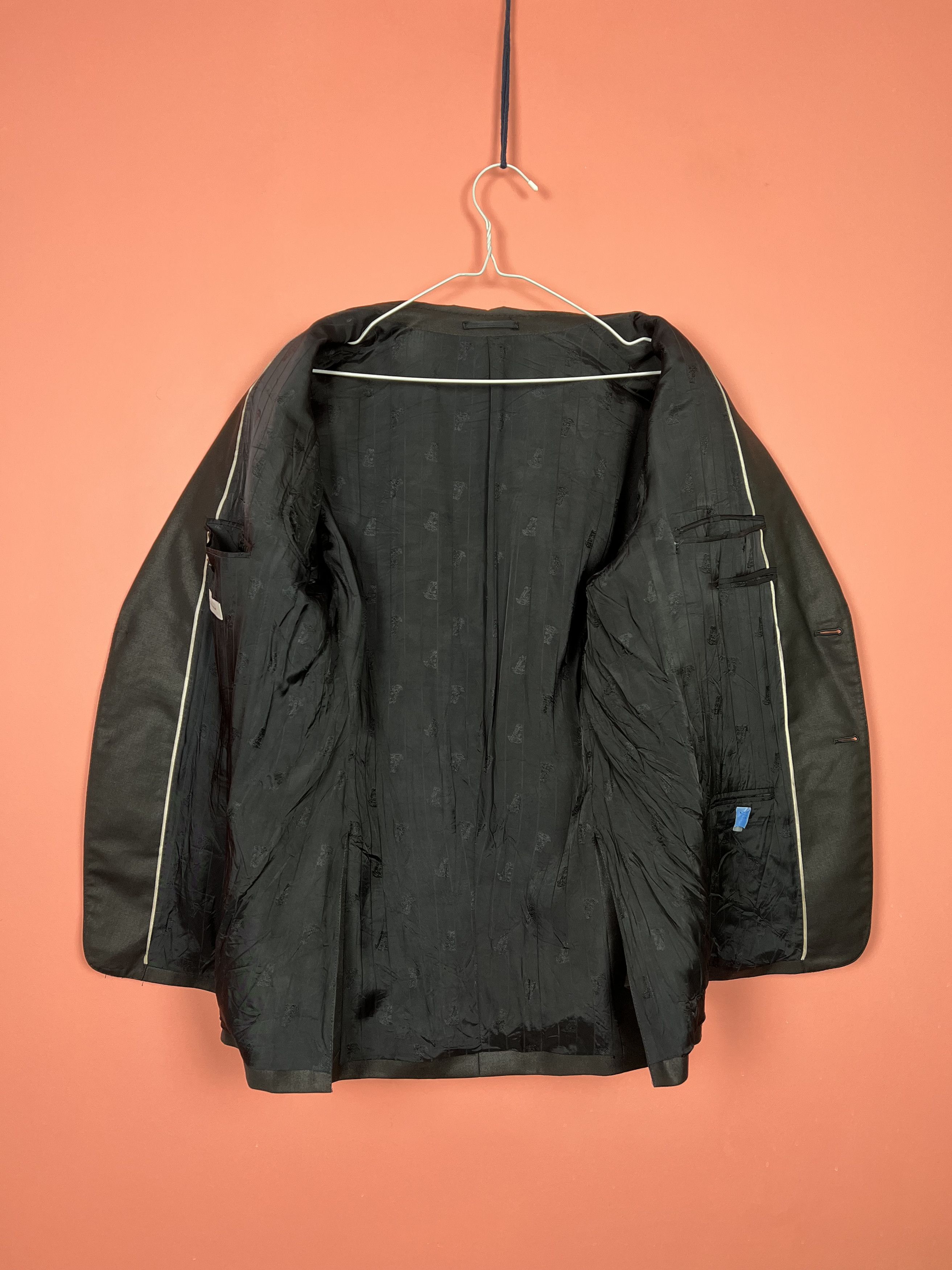 Other Versace black collection classic blazer jacket luxury Size 54R - 4 Thumbnail