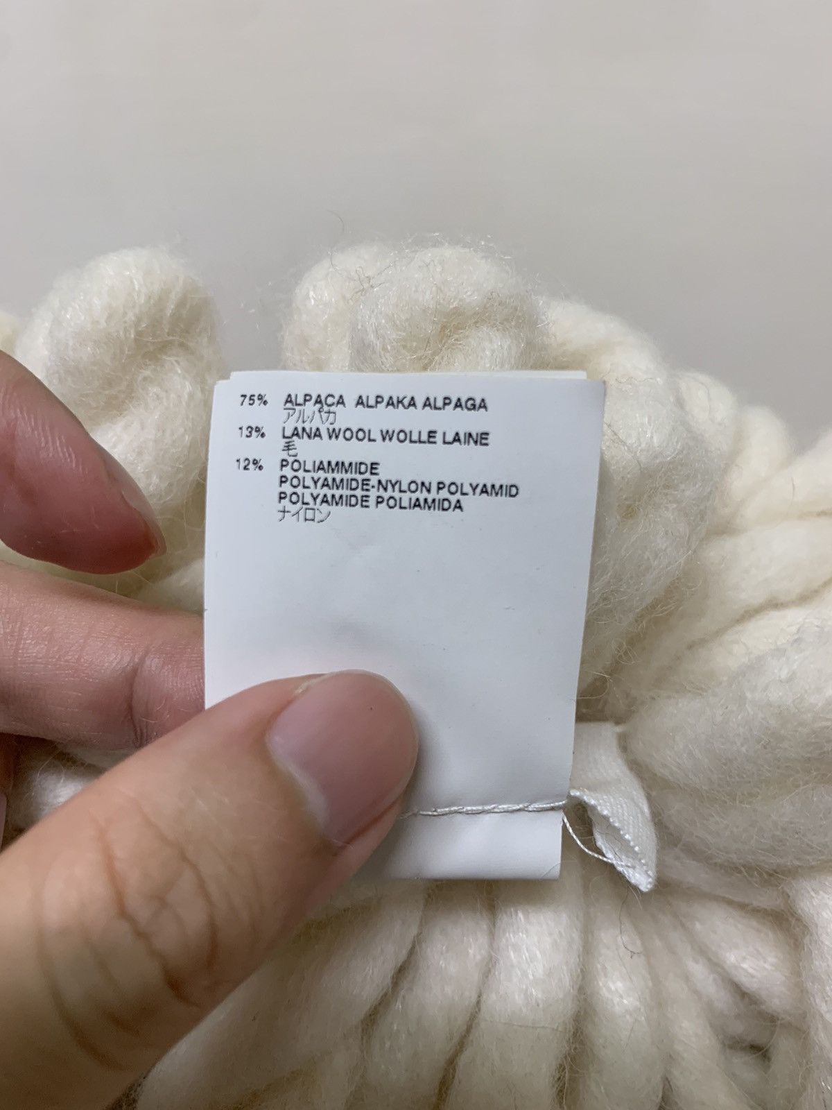 Maison Margiela maison margiela woolen scarf Size ONE SIZE - 6 Thumbnail