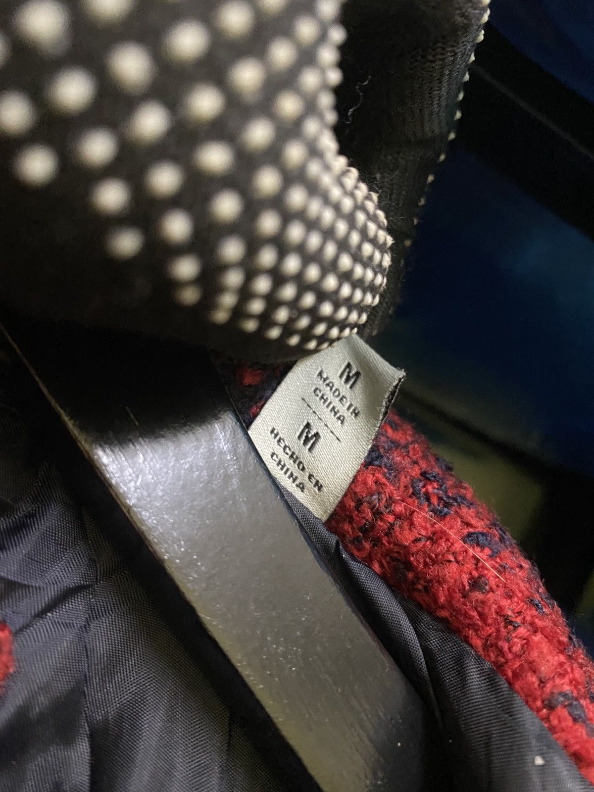 Levi's VINTAGE Y2K LEVIS DOUBLE BREASTED RED CHECKER COAT Size US M / EU 48-50 / 2 - 7 Thumbnail