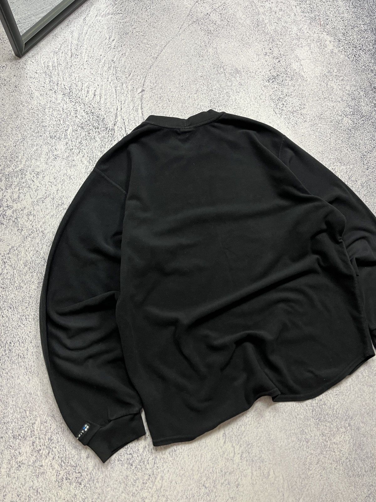 Nike Fleece Rare Sweatshirt Nike Teddy Vintage Mini Swoosh Y2k Size US L / EU 52-54 / 3 - 12 Thumbnail