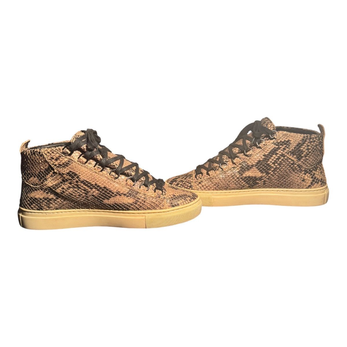 Balenciaga Balenciaga High-Top Arena Python Snake Size US 8 / EU 41 - 2 Thumbnail