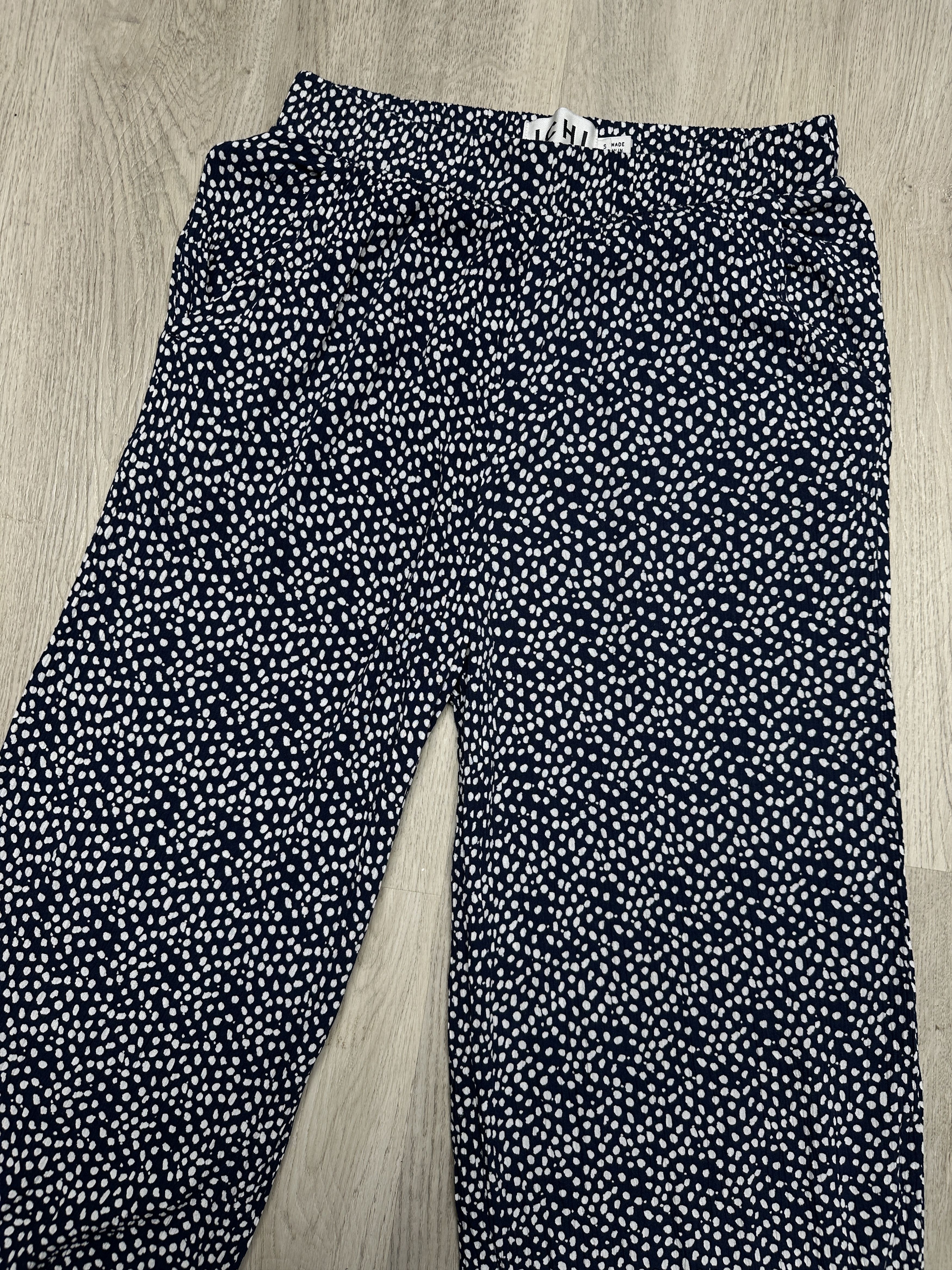 Japanese Brand ICHI Antiquites Womens Wide Baggy Pants Size 28" / US 6 / IT 42 - 2 Thumbnail