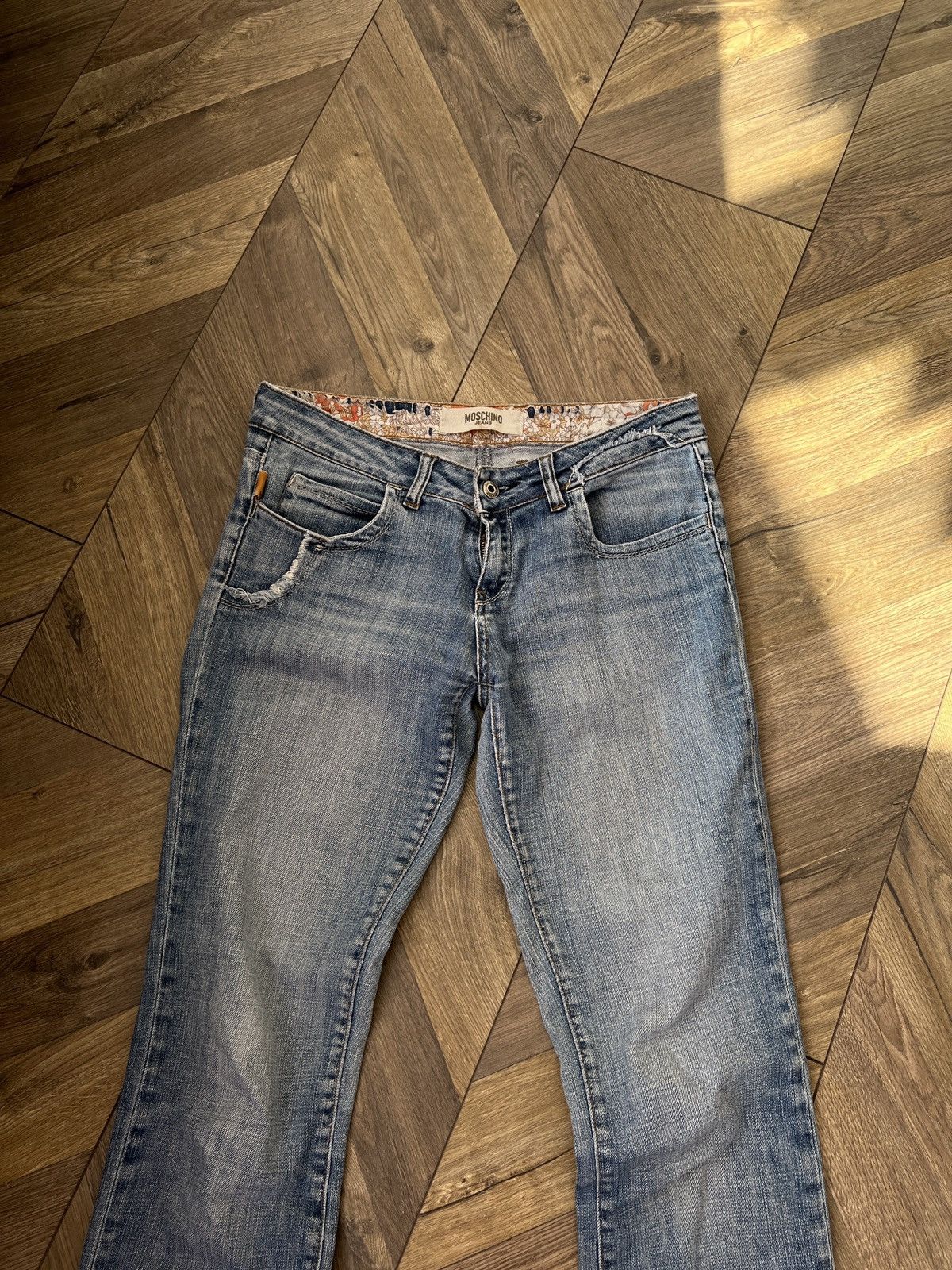 Moschino × Vintage Vintage Moschino Jeans Women’s Denim Pants Size 28" / US 6 / IT 42 - 6 Thumbnail