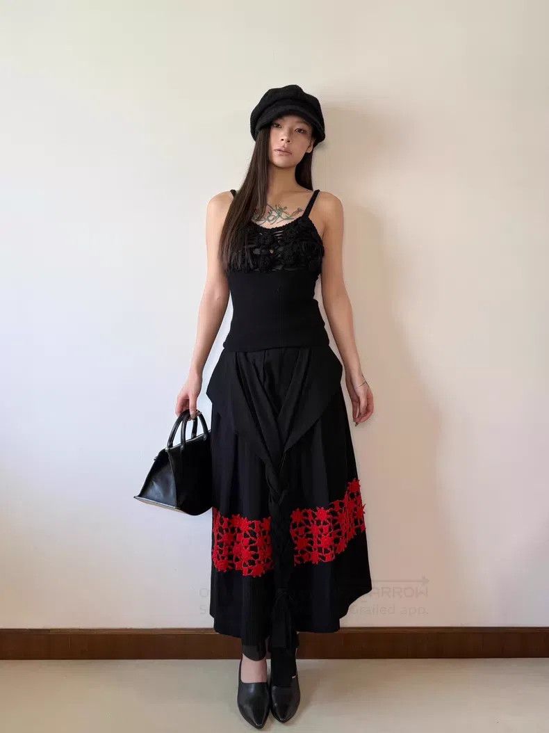 Comme des Garcons Comme Des Garcons size M Octopus Star Braid Skirt Size 23" - 1 Thumbnail