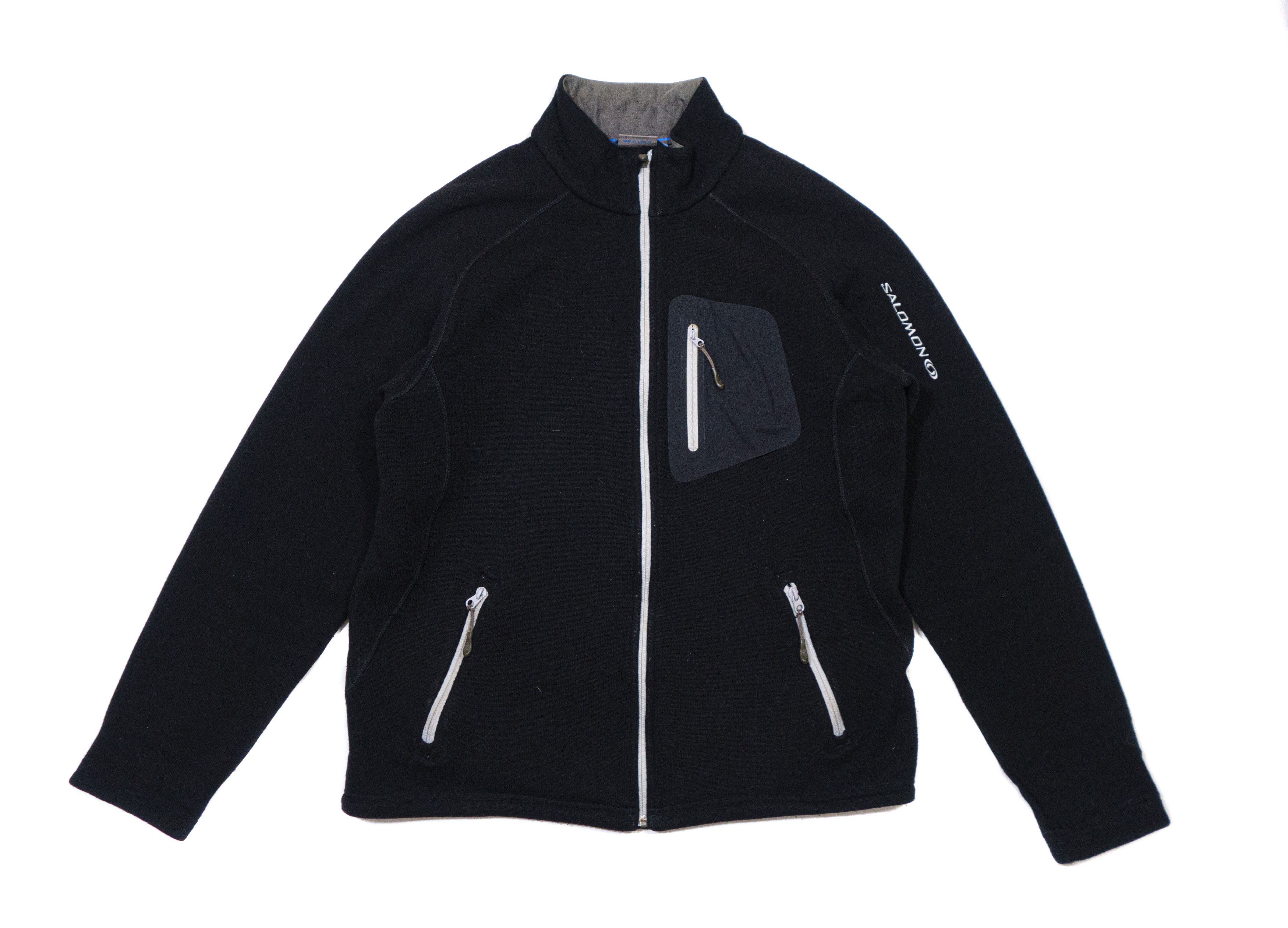Salomon 2008 Logo Wool Light Jacket Size US XL / EU 56 / 4 - 1 Thumbnail