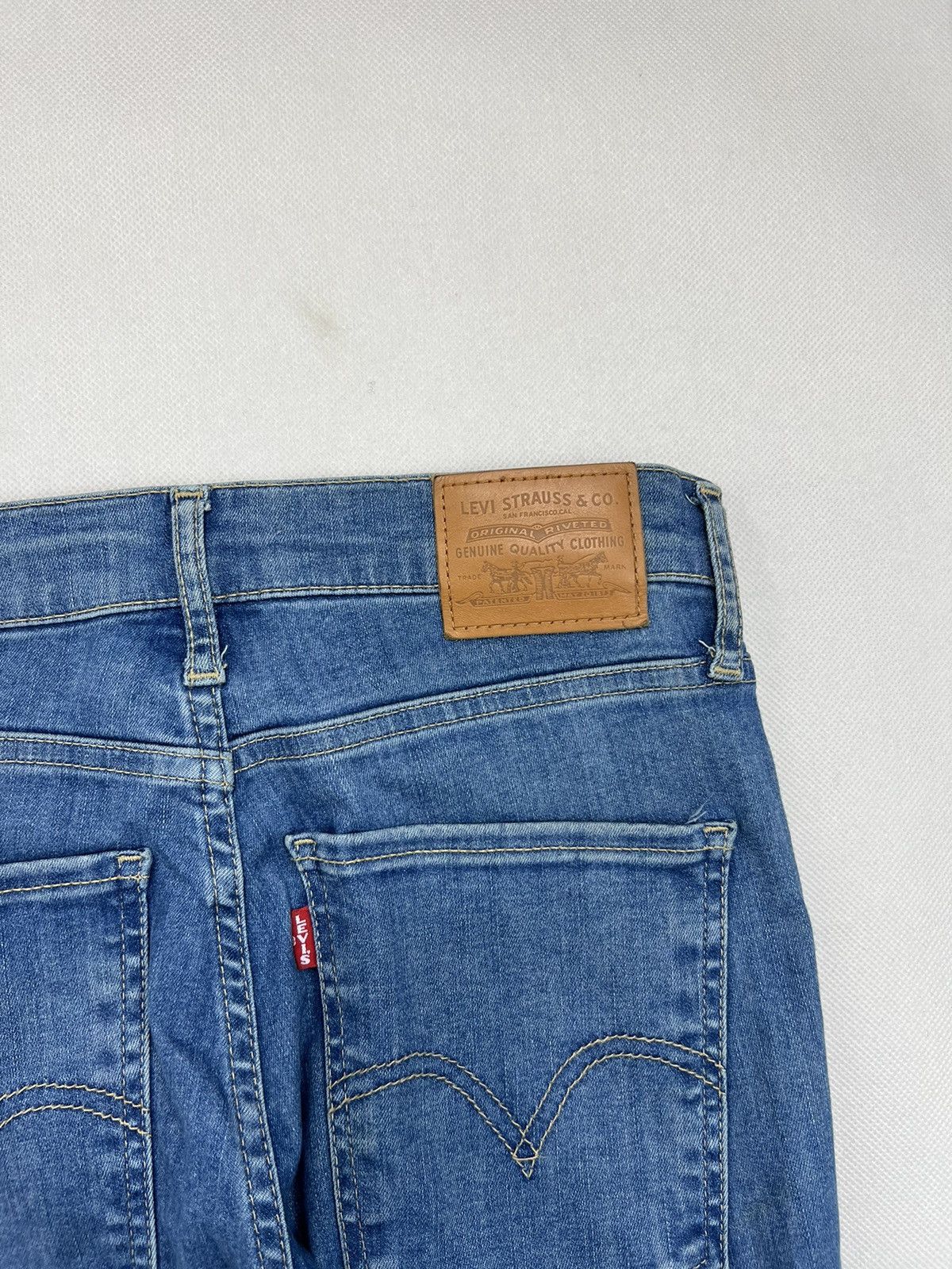 Levi's Spodnie Levi’s Mile High Super Skinny Damskie Jeansy Size 27" / US 4 / IT 40 - 4 Thumbnail