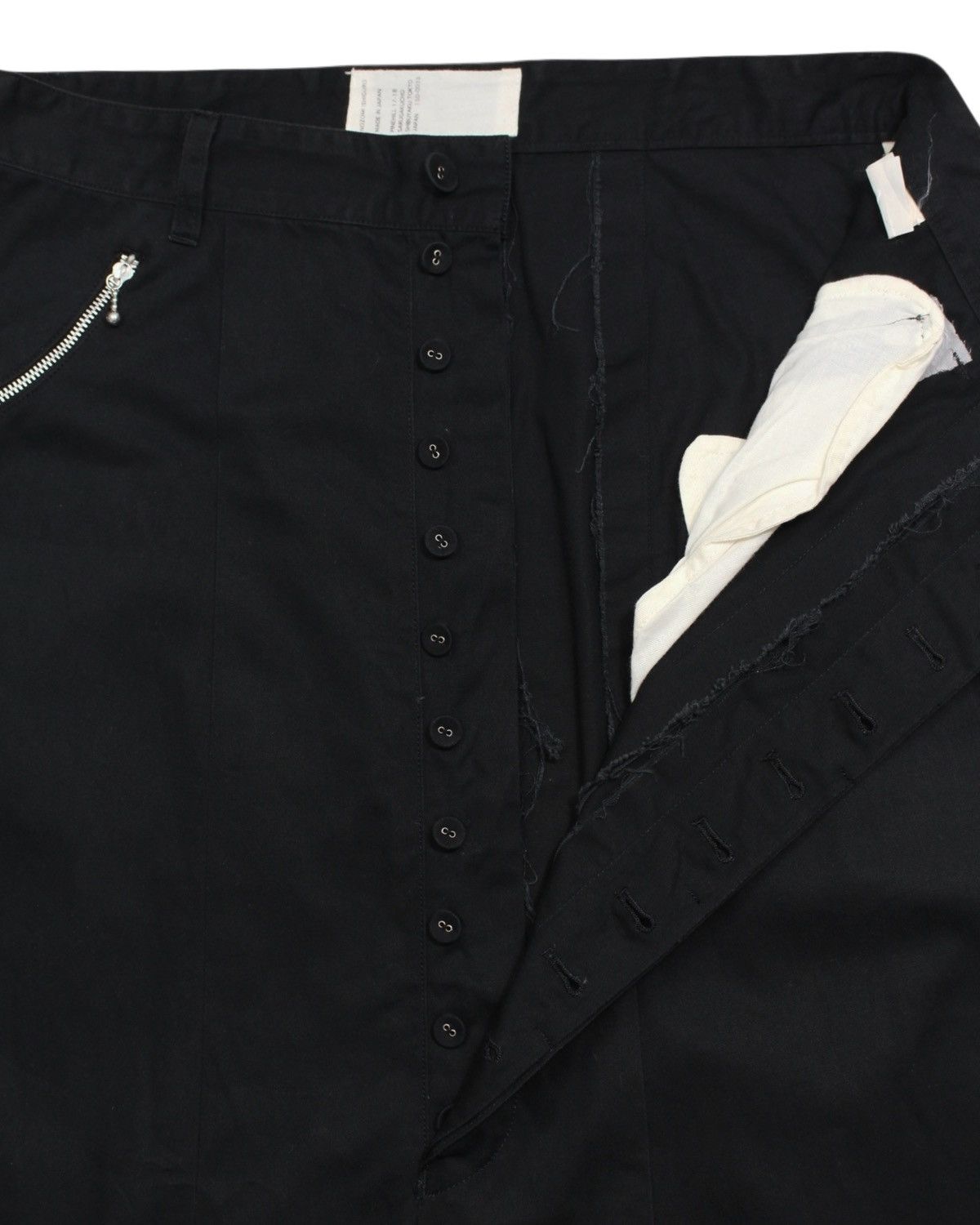 Vintage AW2010 NOZOMI ISHIGURO 13 BUTTON W 2 SIDE BIG POCKET PANTS Size US 31 - 5 Thumbnail