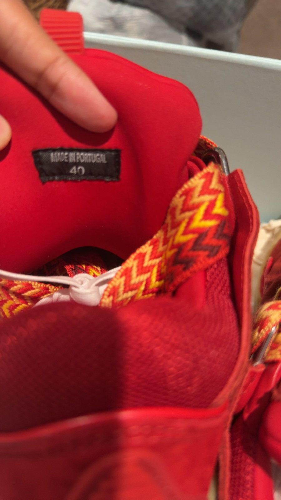 Lanvin Lanvin Sneakers Red new never worn with box US women 9 EU 40 Size US 9 / IT 39 - 8 Thumbnail
