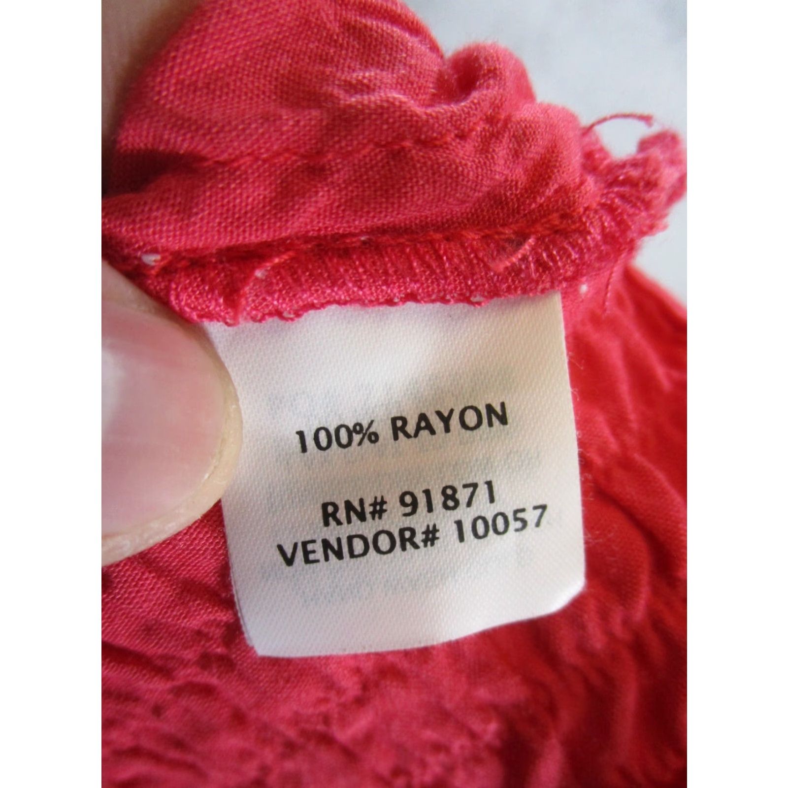 Jim Thompson VINTAGE Norm Thompson Shirt Womens Small Pink Button Front Blouse Size S / US 4 / IT 40 - 7 Thumbnail