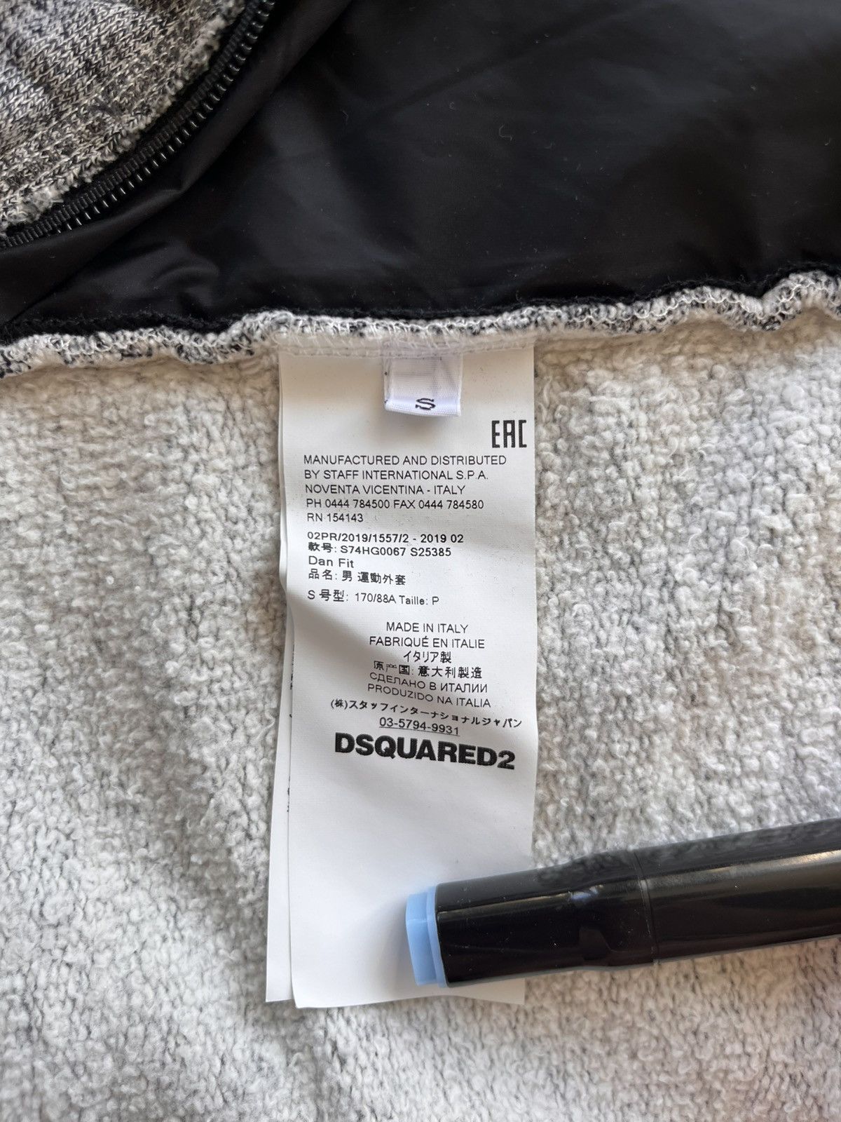 Dsquared2 Dsquared2 - Sport Paint Splash Hoodie Size US S / EU 44-46 / 1 - 6 Thumbnail