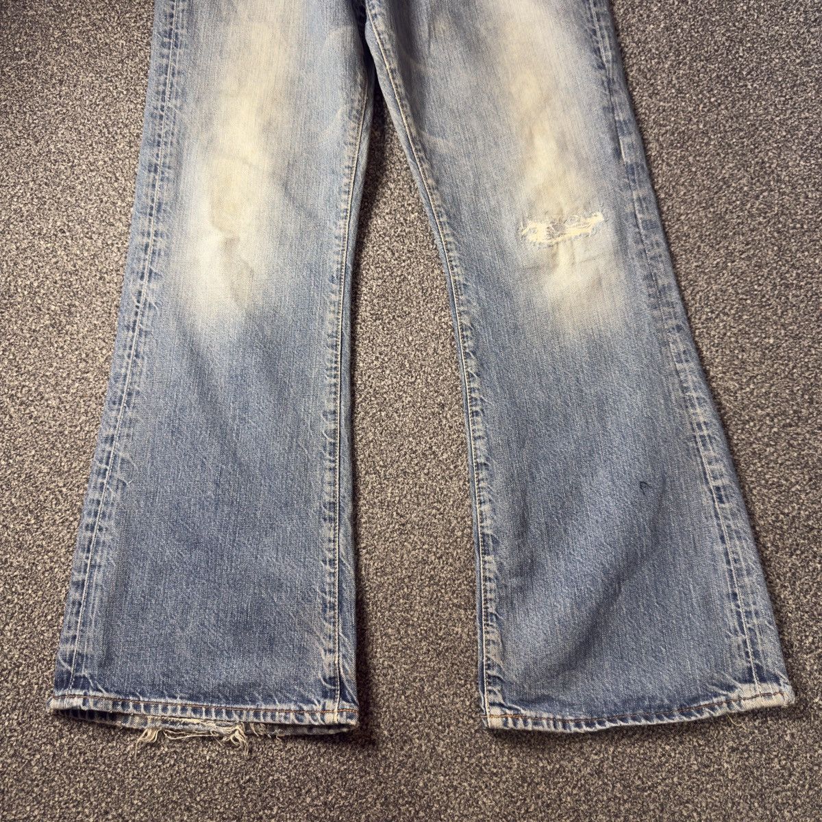 Abercrombie & Fitch 90s Flared Sick AF Boot Denim Size US 32 / EU 48 - 4 Thumbnail