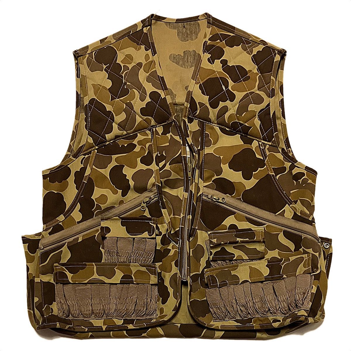 Vintage Vintage Camo Hunting Vest Size US S / EU 44-46 / 1 - 1 Thumbnail