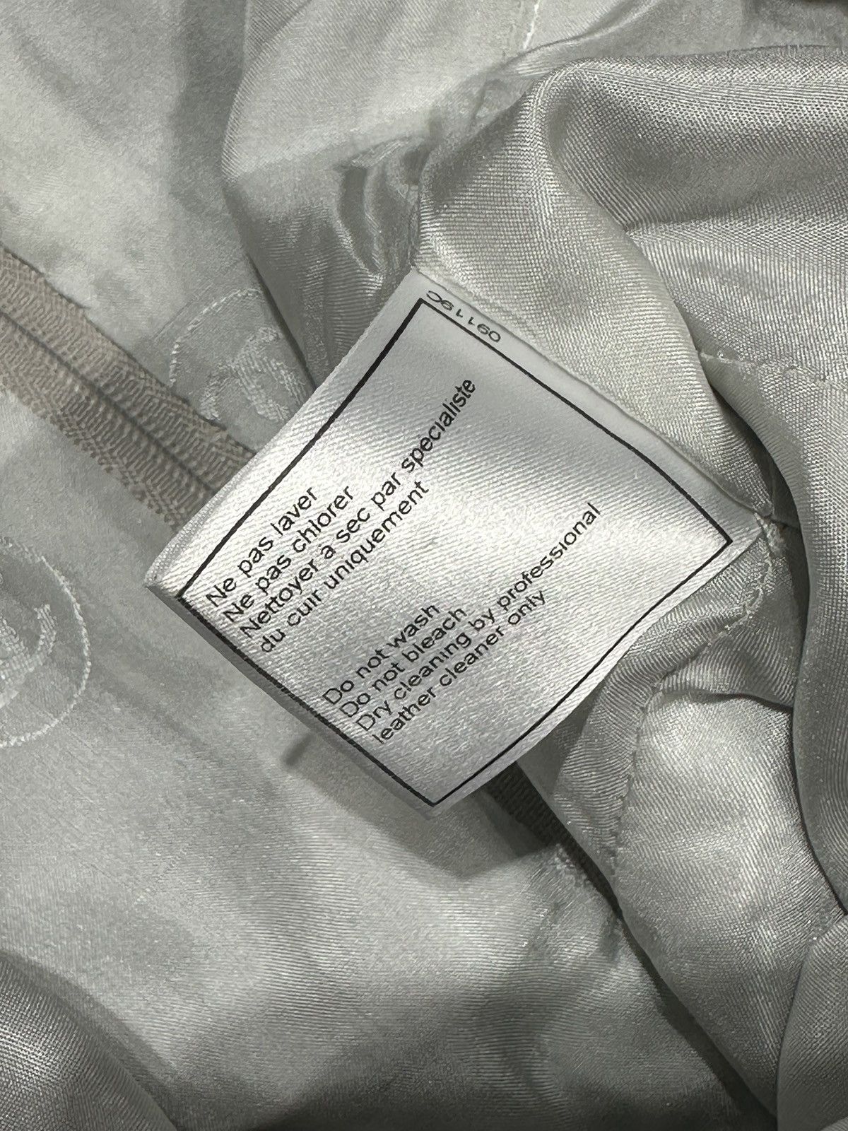 Chanel × Vintage Chanel Fall 1999 Leather & Silk Dress Size XS / US 0-2 / IT 36-38 - 10 Thumbnail