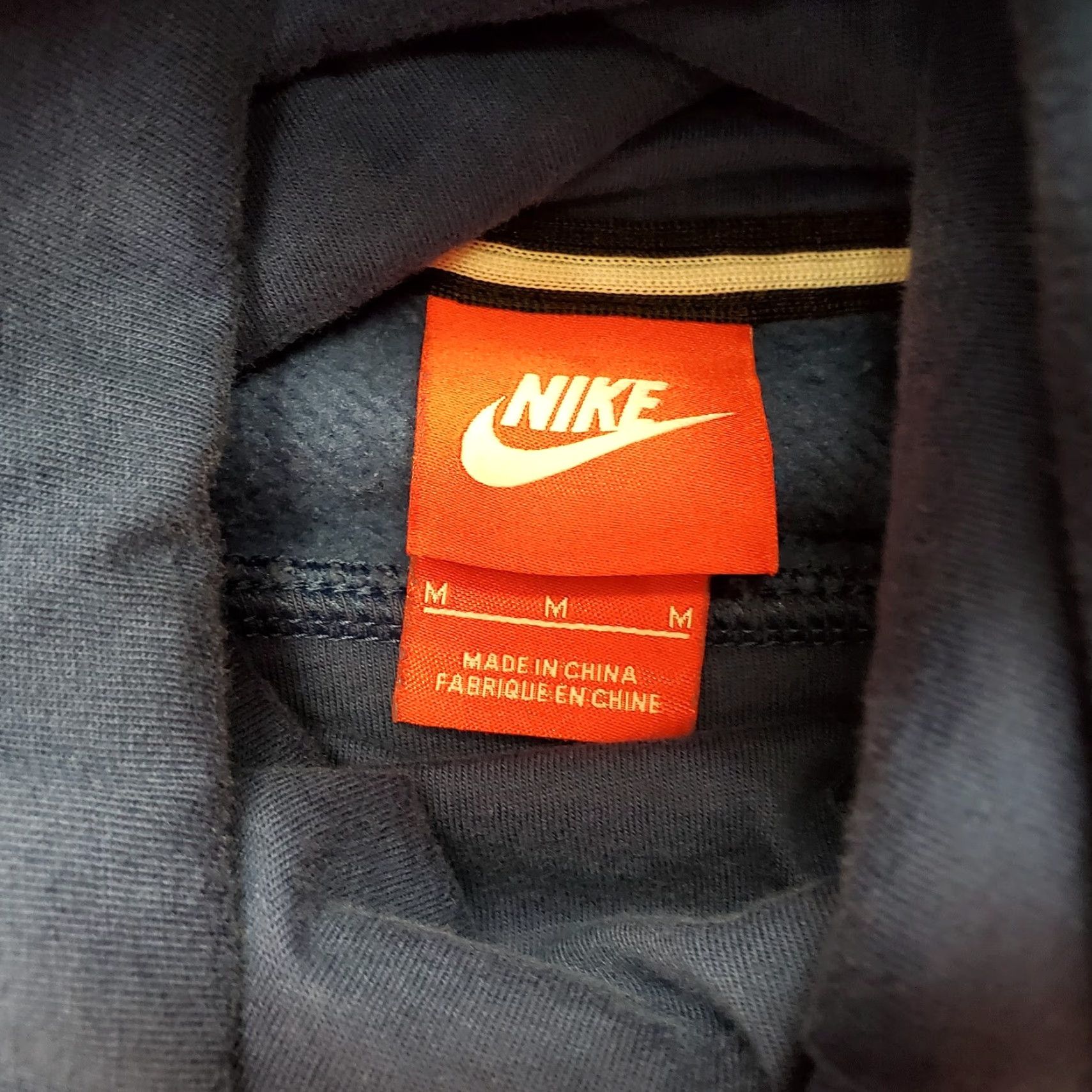 Nike Nike Hoodie Womens M Blue Hooded Center Big Logo Sweatshirt Casual Outdoors Size M / US 6-8 / IT 42-44 - 4 Thumbnail