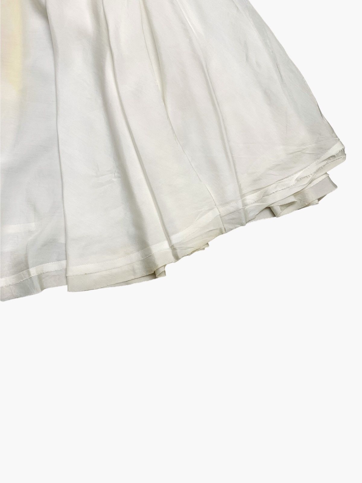 Yohji Yamamoto Y’S Yohji Yamamoto - Flower Flowy Ruffle Skirt Size 29" - 5 Thumbnail