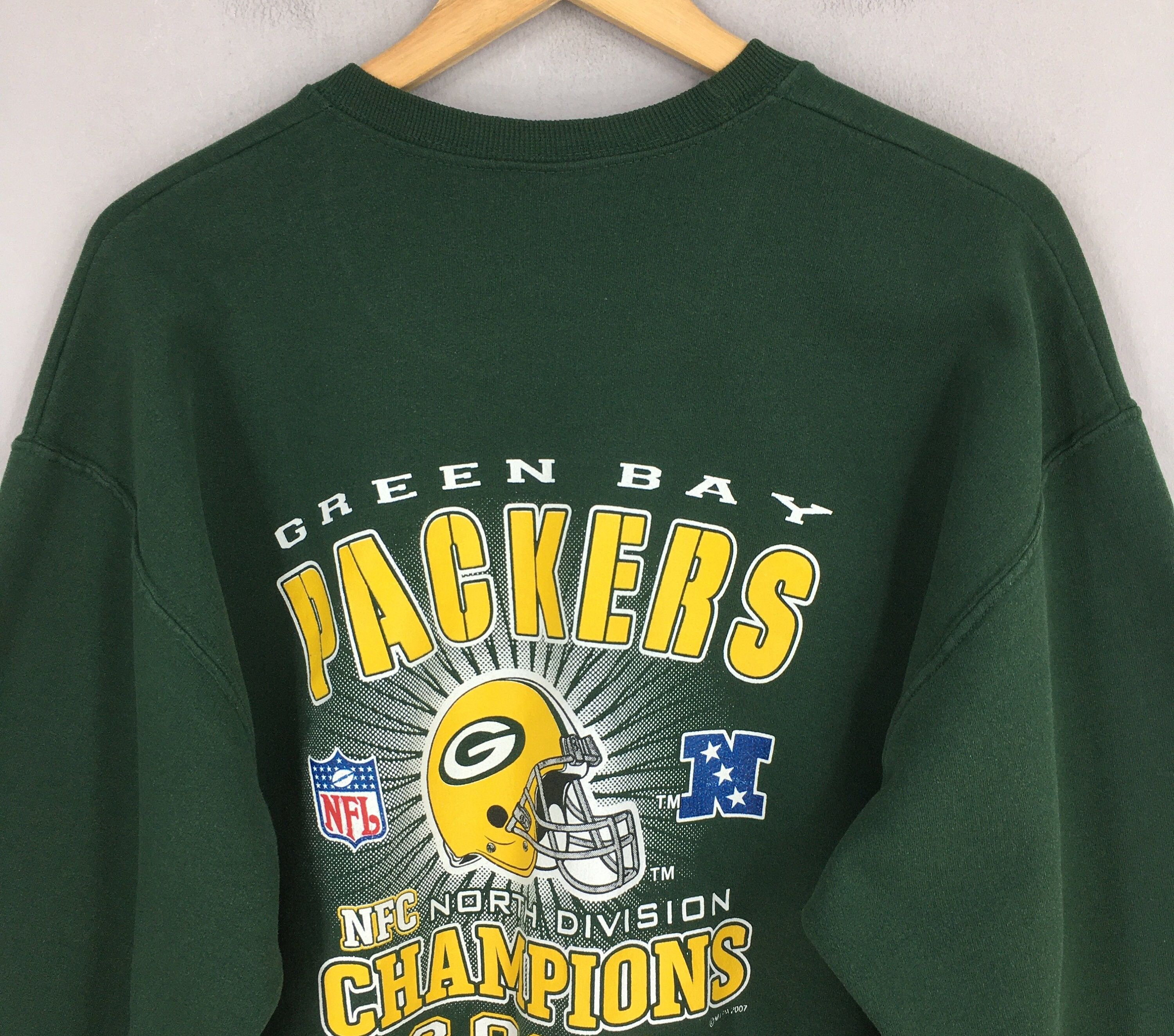 NFL Vintage Green Bay Packers Football NFC Sweatshirt Large Size US L / EU 52-54 / 3 - 6 Thumbnail
