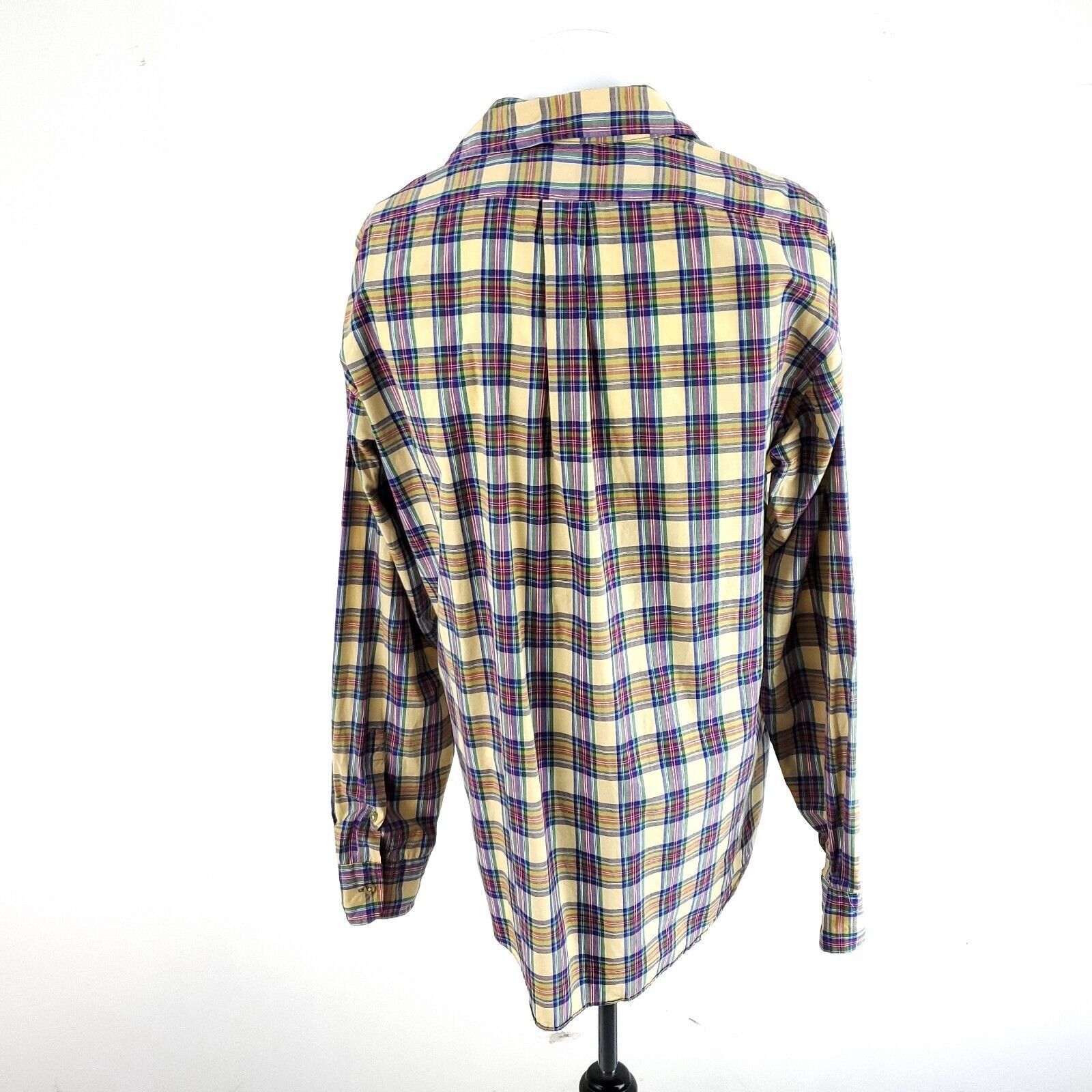 Chaps Chaps Ralph Lauren Cotton Yellow Pink Green Blue Plaid XL Dr Size US XL / EU 56 / 4 - 4 Thumbnail