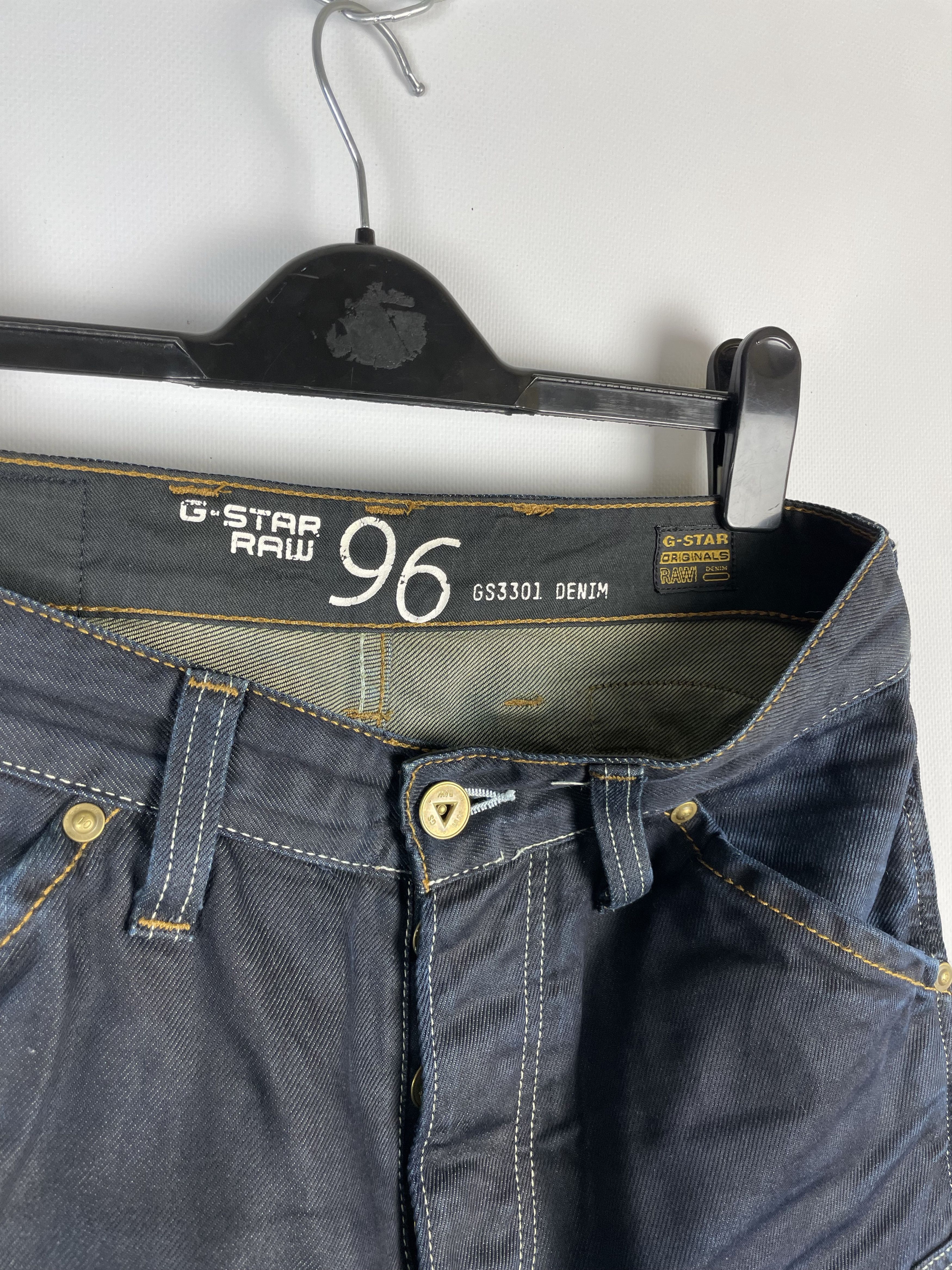 G-Star Vintage G-Star Raw 96 Pants Double Knee Jeans Size US 31 - 8 Thumbnail