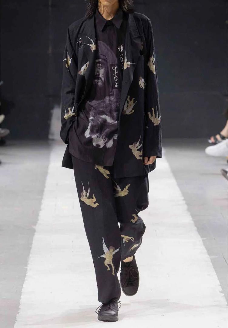 Yohji Yamamoto POUR HOMME 24ss Double Front Angel Jacket Size US L / EU 52-54 / 3 - 1 Thumbnail