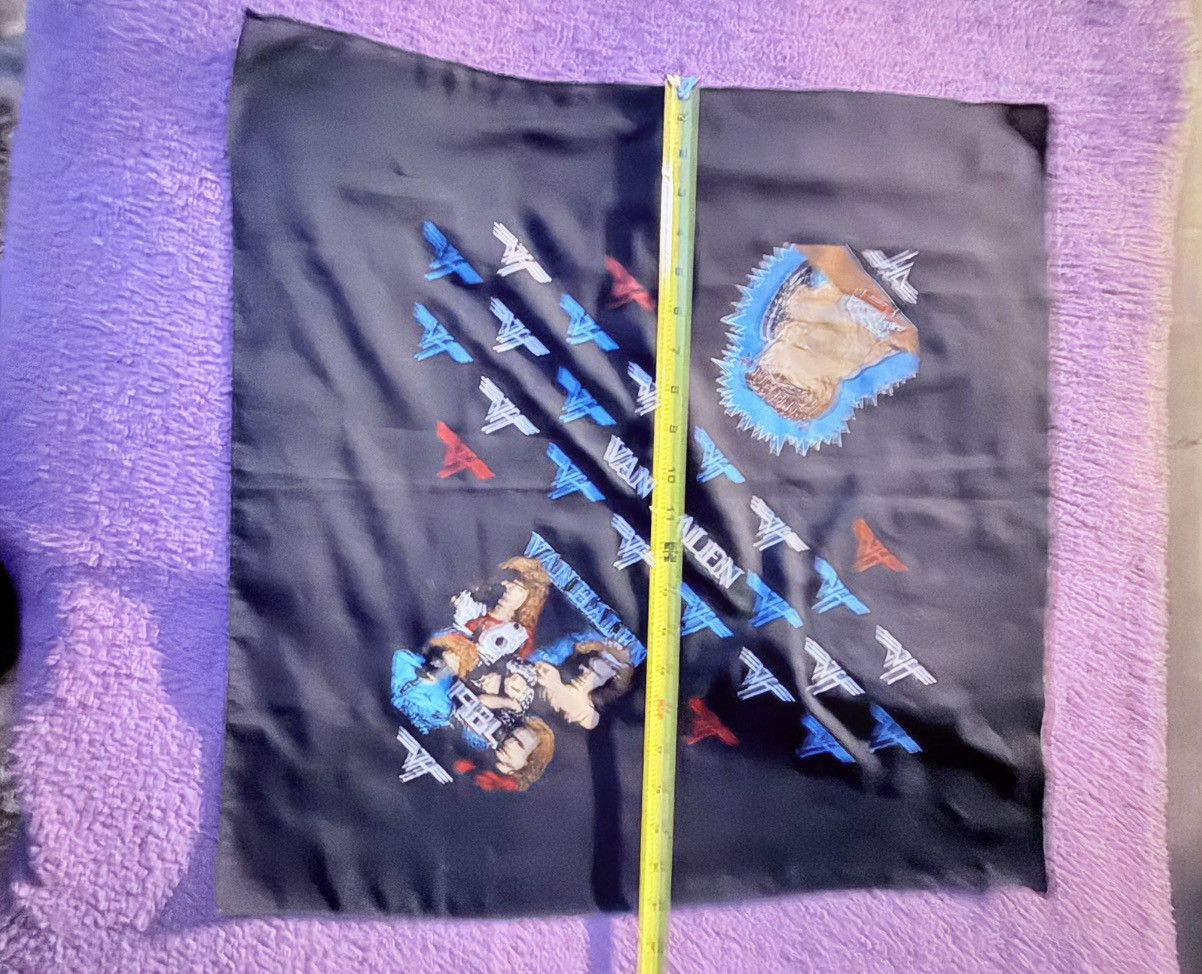 Other Vintage 80s Van Halen 1984 Smoking Cherub Bandana Size ONE SIZE - 8 Thumbnail