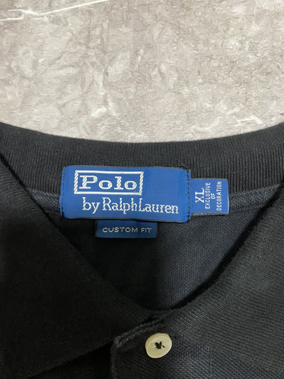 Polo Ralph Lauren × Ralph Lauren × Vintage Vintage 90s Polo Ralph Lauren Black Polo Chief Keef Retro Size US XL / EU 56 / 4 - 6 Thumbnail