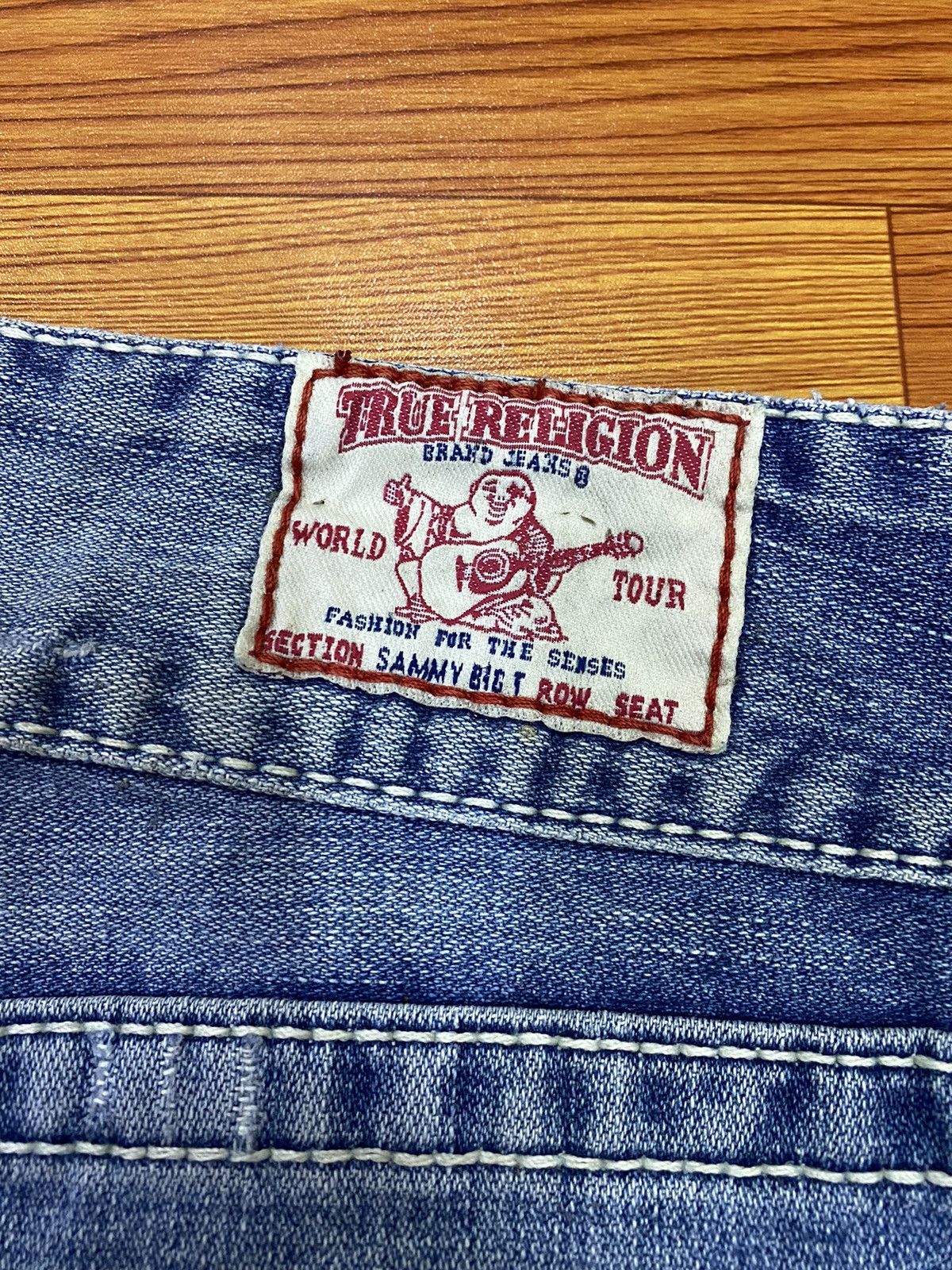 If Six Was Nine × True Religion × Vintage Vintage True Religion Denim Skirt Size 29" - 11 Thumbnail
