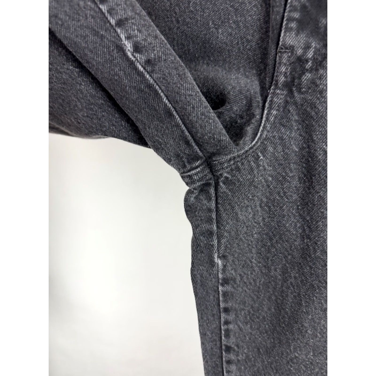 Vintage VINTAGE Gitano Jeans Womens 27x27 27 27x27 Relaxed High Rise Tapered Faded Black Denim 90s Womens Jeans Size 27" / US 4 / IT 40 - 6 Thumbnail